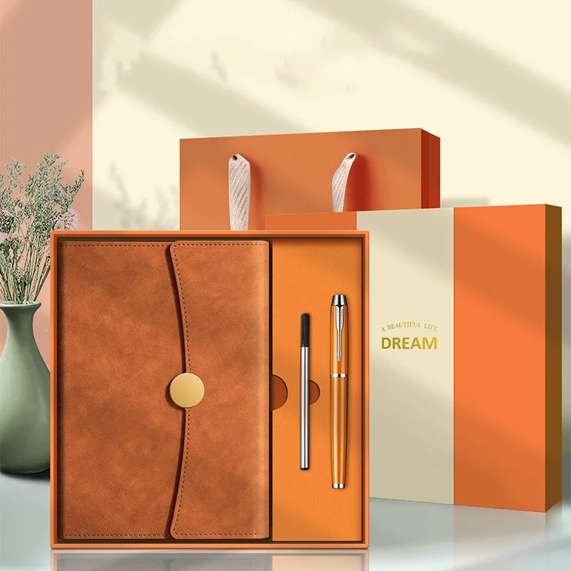 A5 Leatherette Journal Pen and USB Gift Set