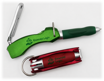Clipper Keychain Pen