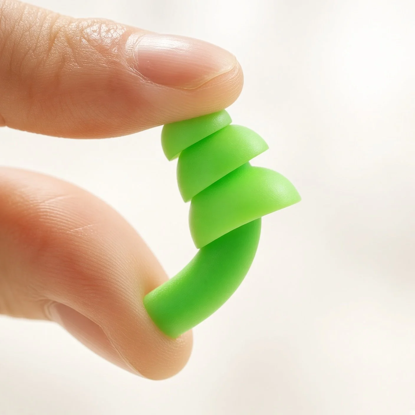 Reusable Silicone Flange Earplugs