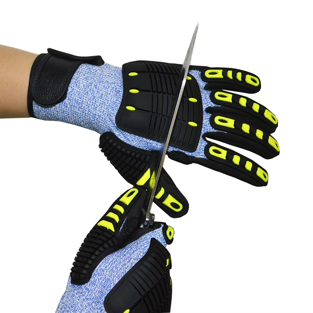 IMP01 Cut Level F Impact Resistant Work Gloves