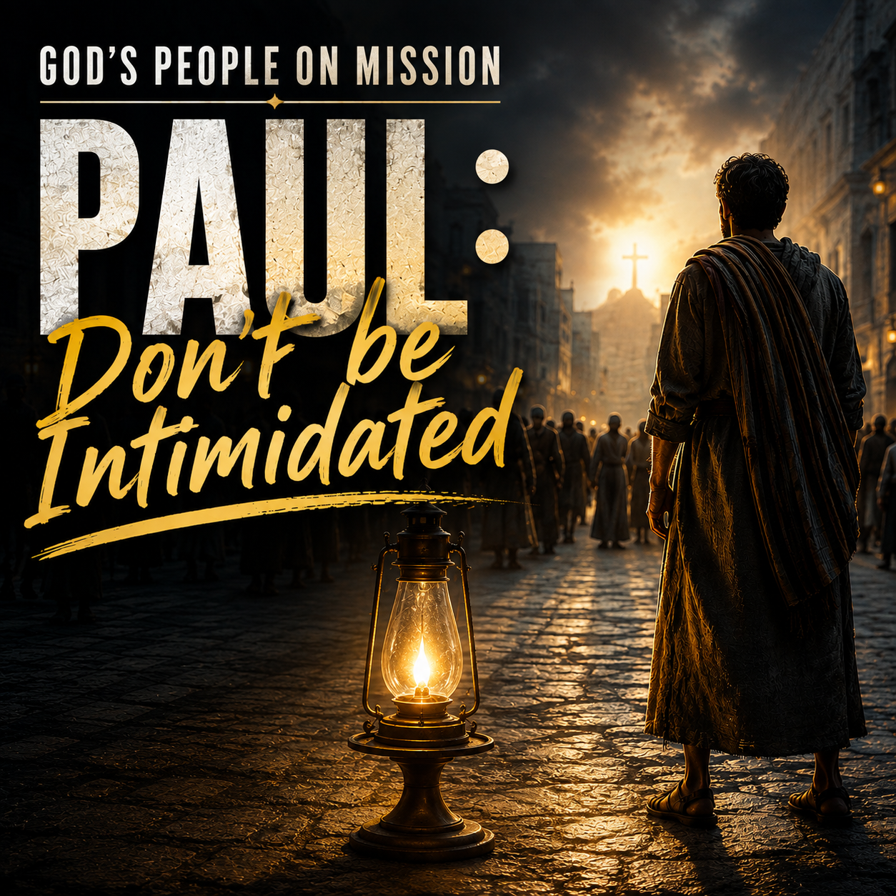 Paul: Don’t be intimidated