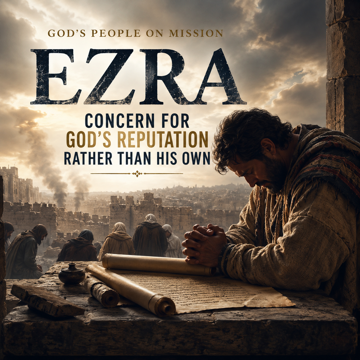 Ezra: Concern for God’s reputation rather than his own