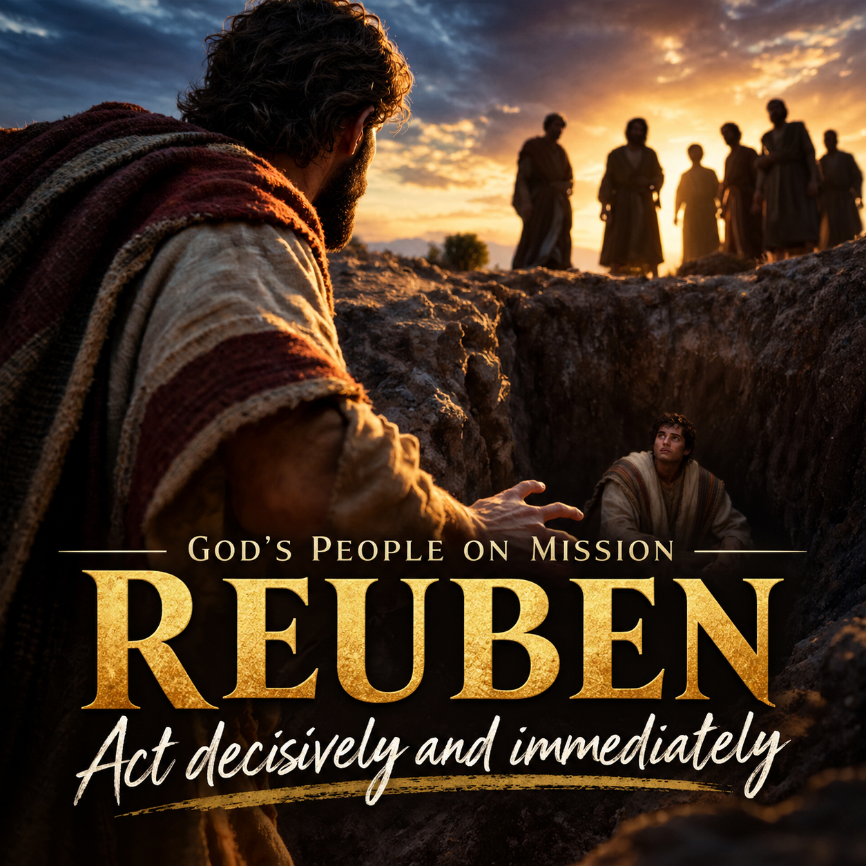 Reuben: Act decisively and immediately