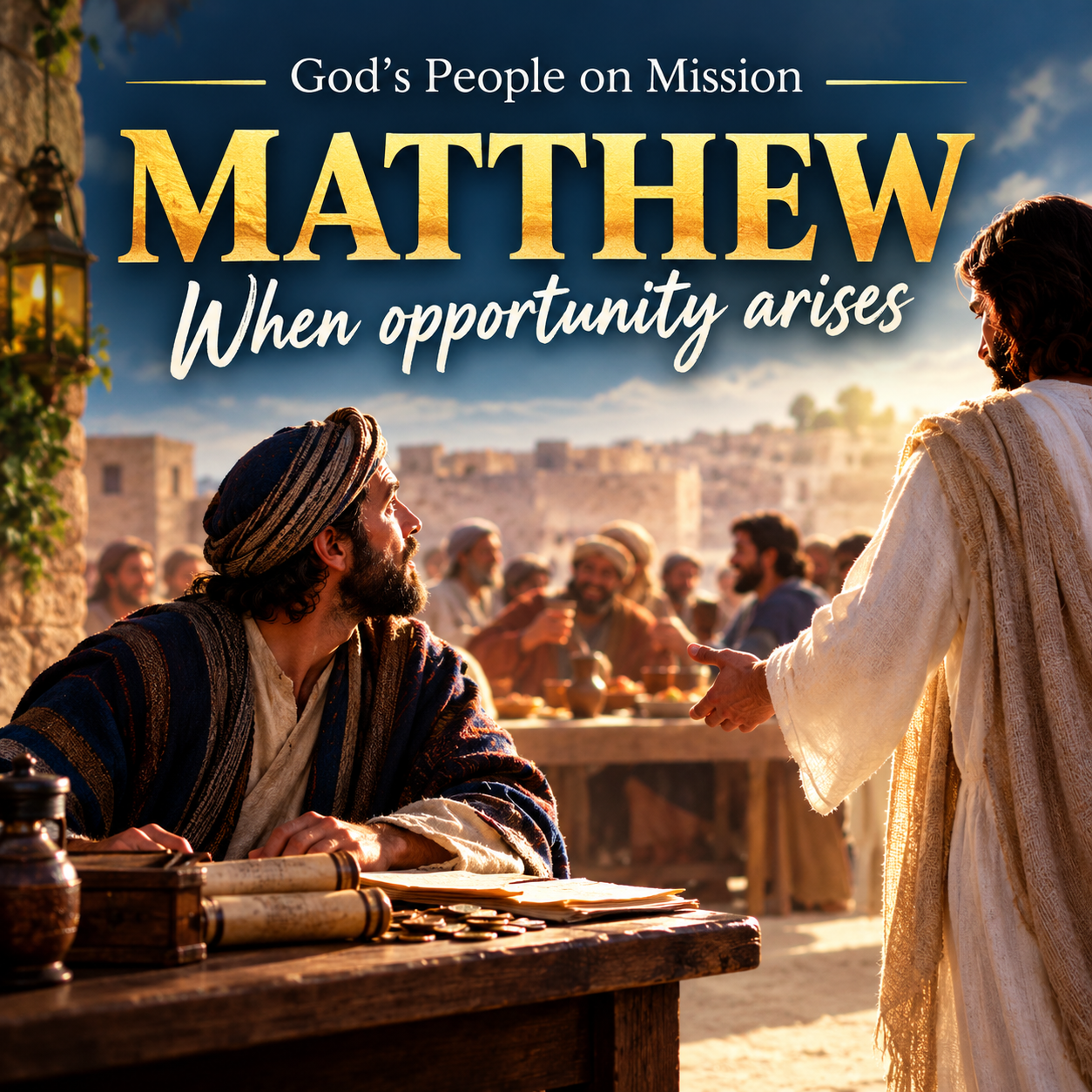 Matthew: When opportunity arises