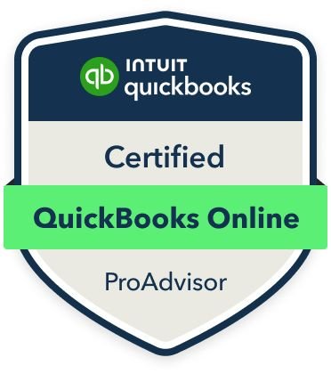 Badge for QuickBooks Online Certified ProAdvisor from Intuit QuickBooks