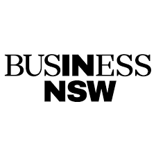 Business NSW logo in black text on a white background
