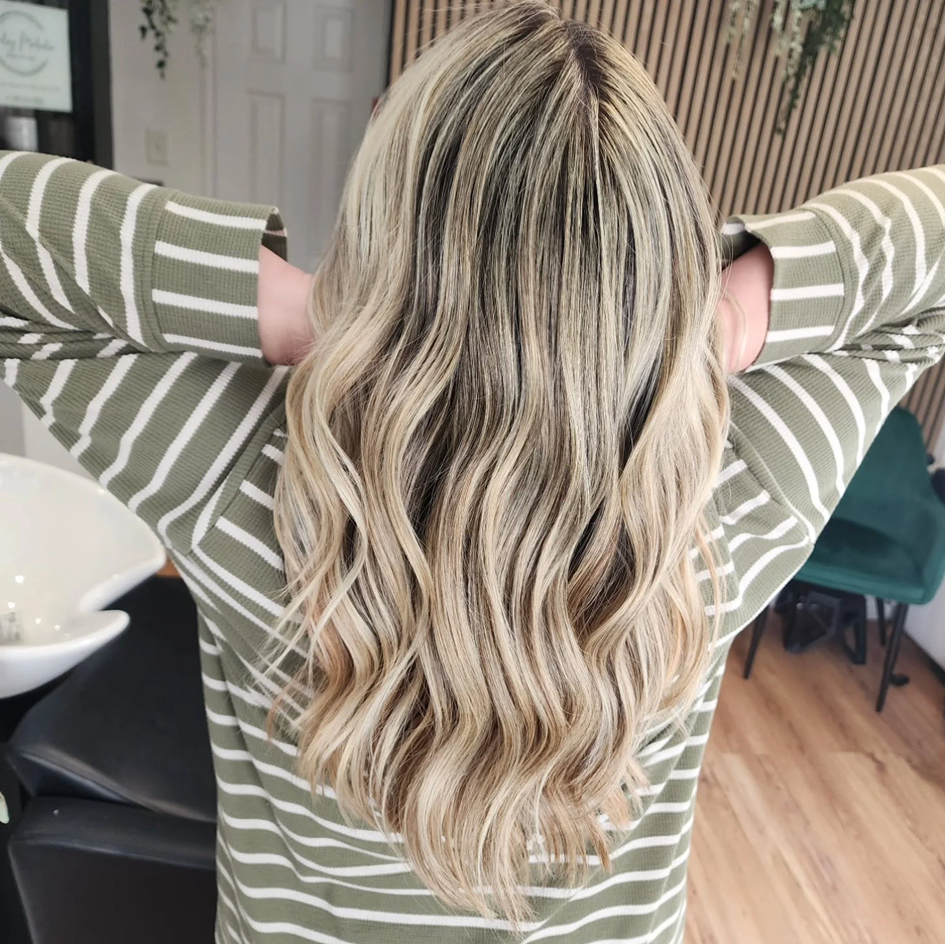 Crisp blond after visit to Marley Malcolm Hair Studio