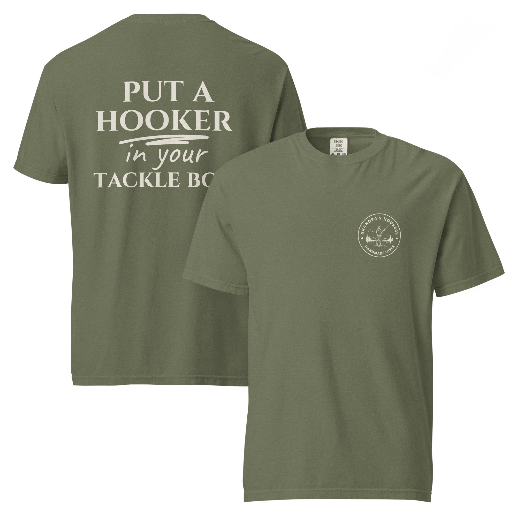 Put a Hooker In Your Tacklebox Tshirt