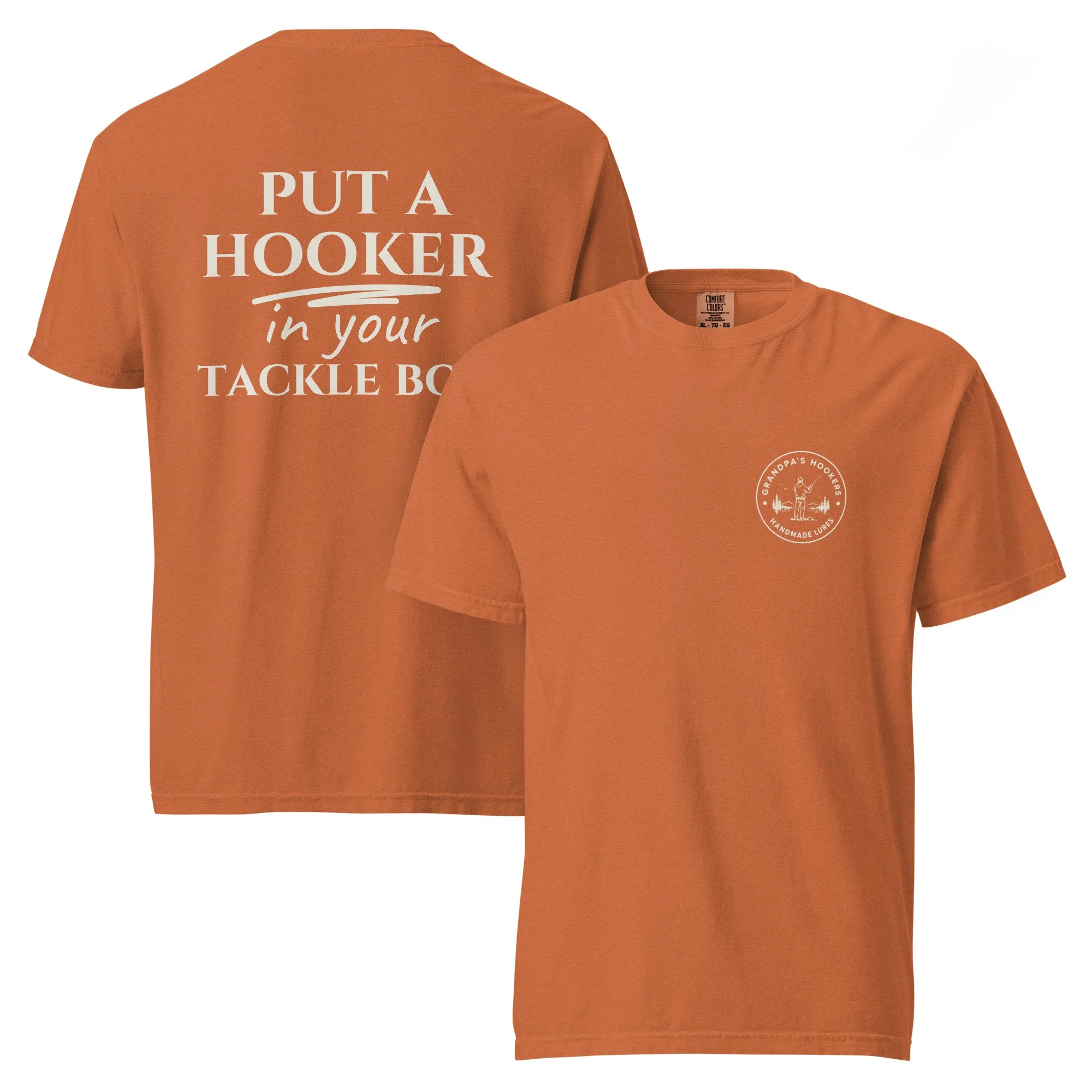 Put a Hooker In Your Tacklebox Tshirt