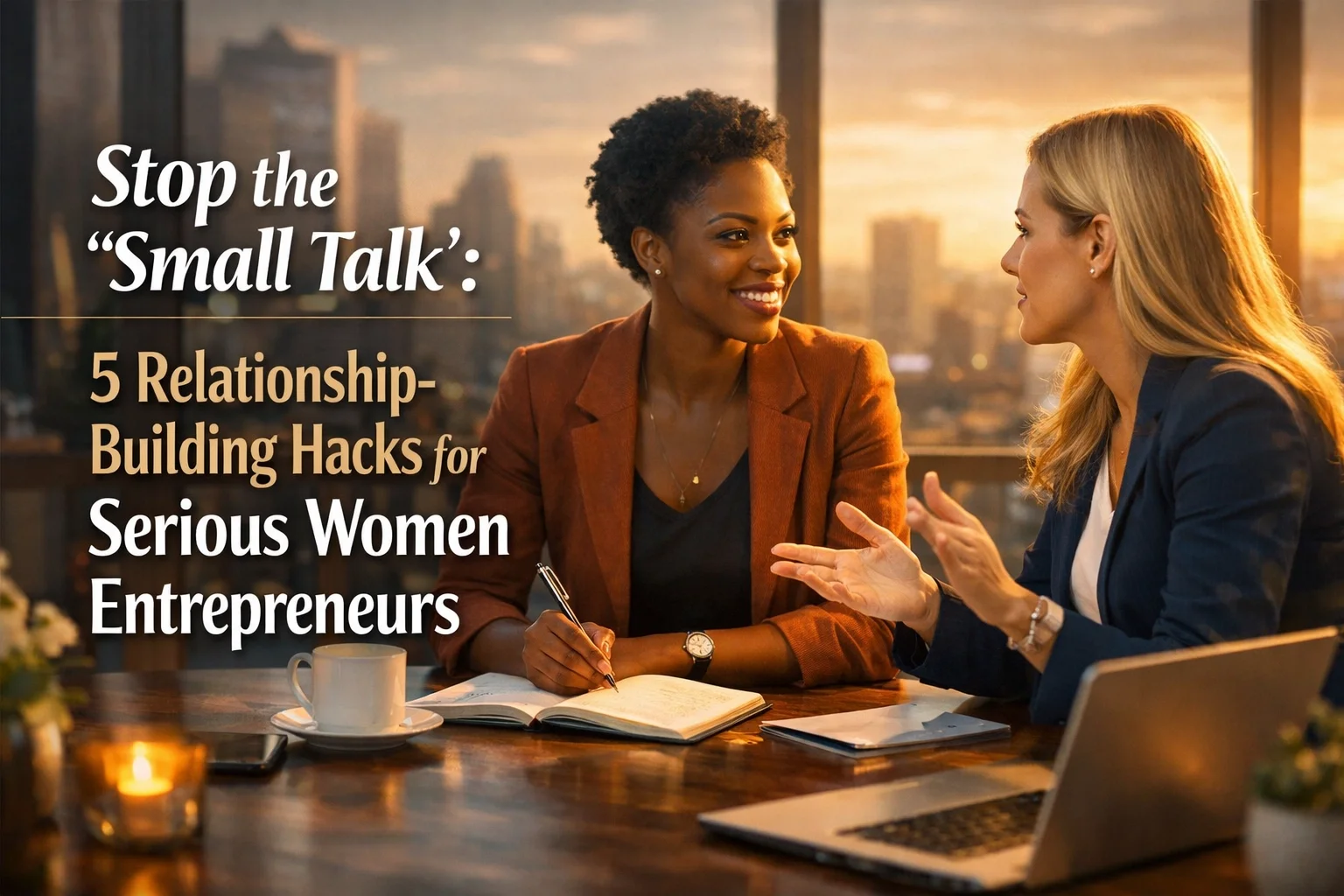 Stop the "Small Talk": 5 Relationship-Building Hacks for Serious Women Entrepreneurs