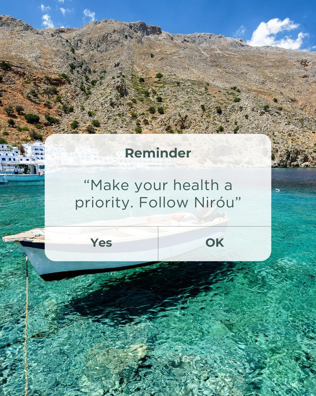 Reminder - Keep up to date by following NIR&Oacute;U. Great things are in the works.

#nirou #nirouwellness #evoo #oliveoil #extravirgin #wellness #rituals #crete #australia #health #selfcare #prioritiseyourself