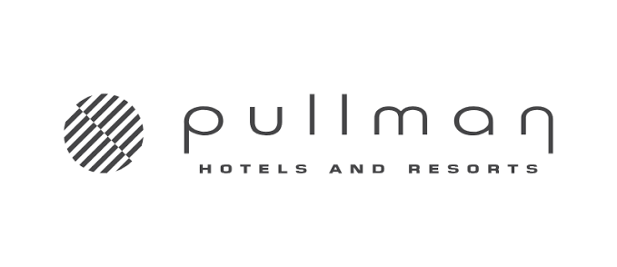 Pullman Hotels and Resorts logo in black and white