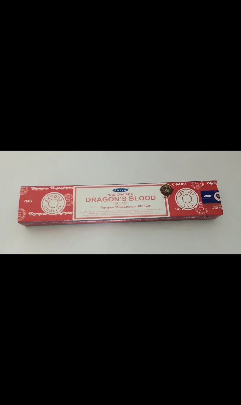SATYA Dragon's Blood Incense Sticks • 1 (15g) Package