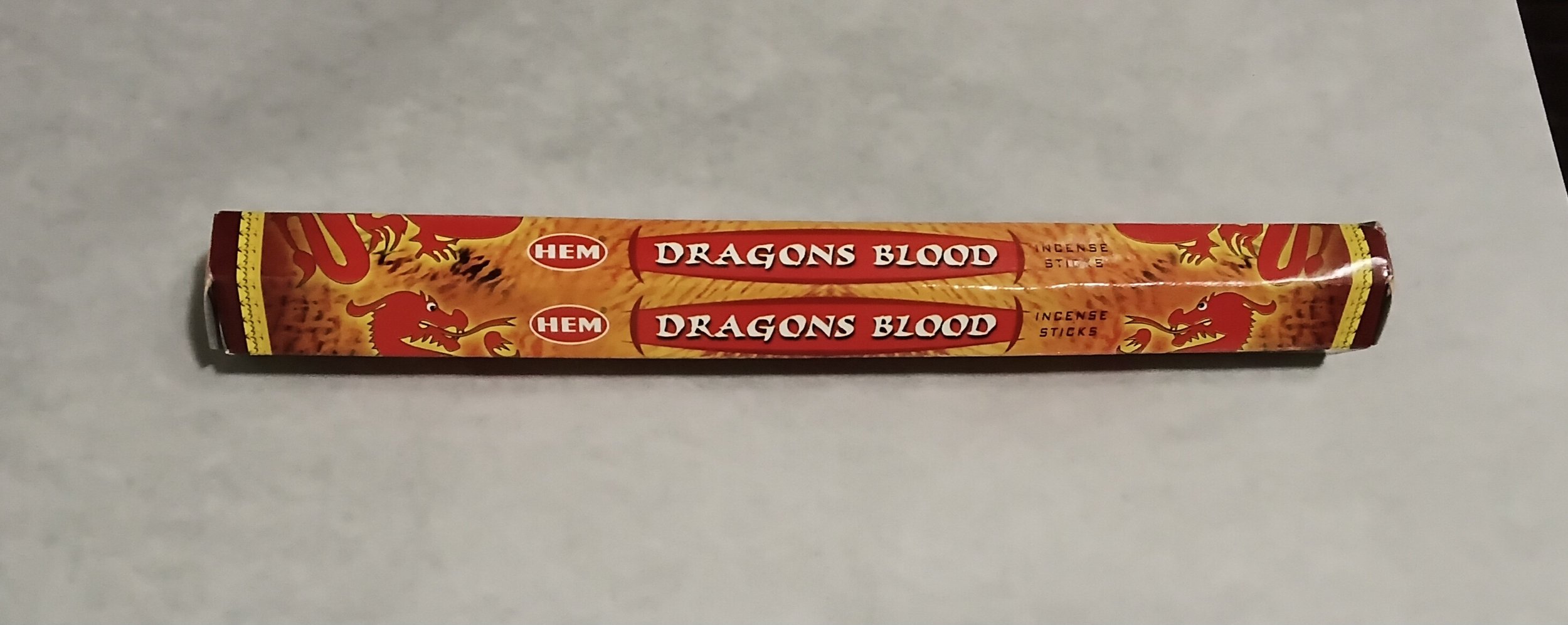 HEM Dragons Blood • 1 Hex Package of 20 Sticks of Incense