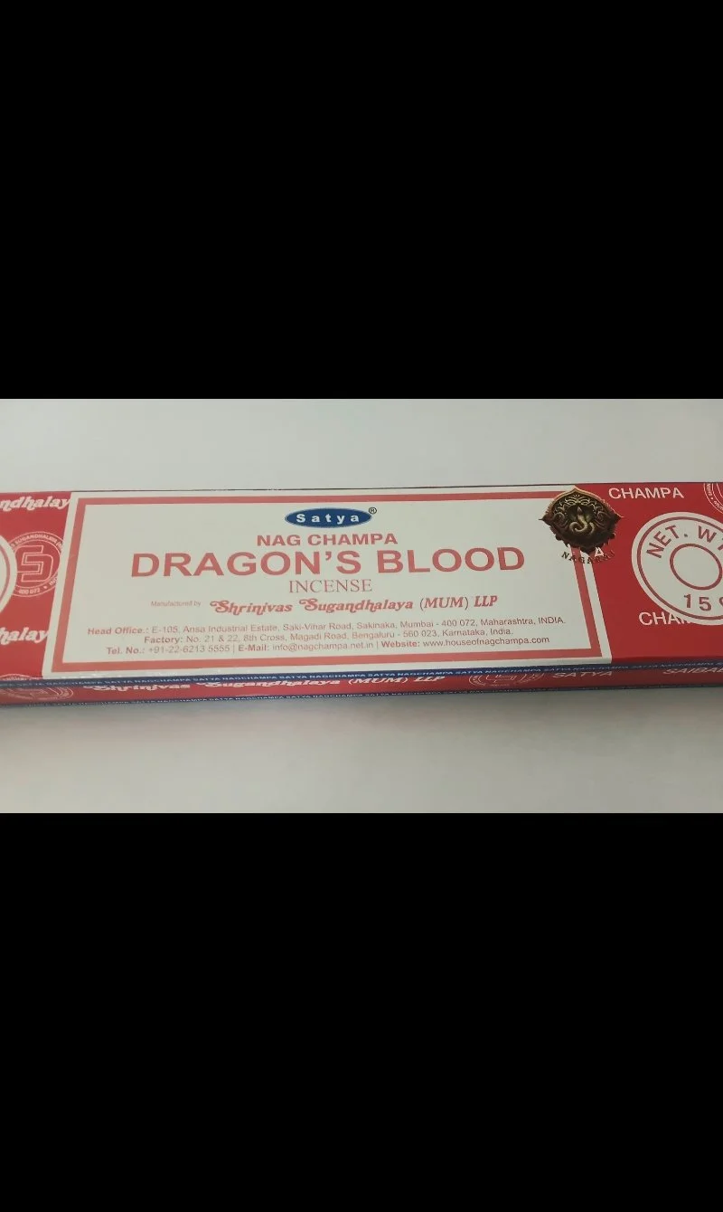 1 Sampler Incense Stick • Satya DRAGON'S BLOOD Incense Stick