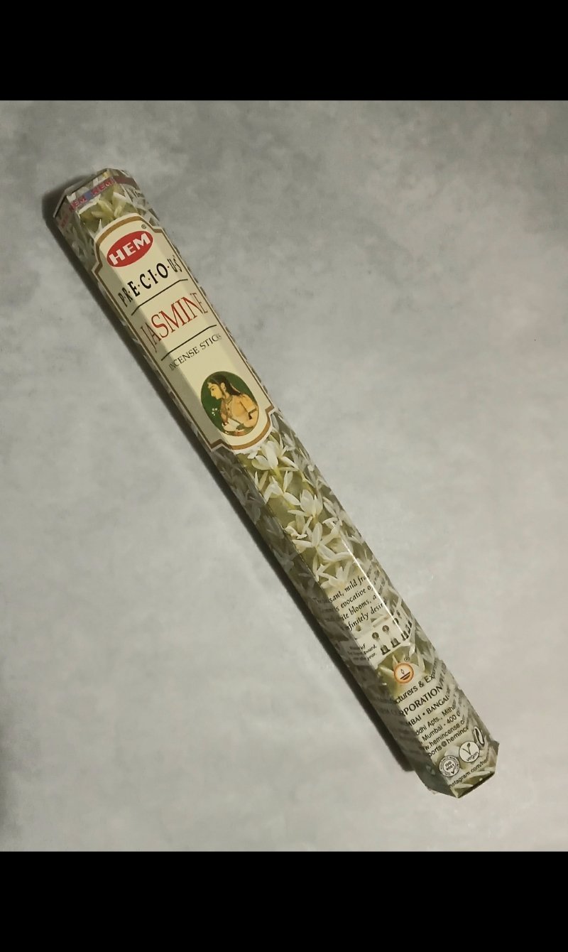 HEM Precious Jasmine • 1 Hex Package of 20 Sticks of Incense