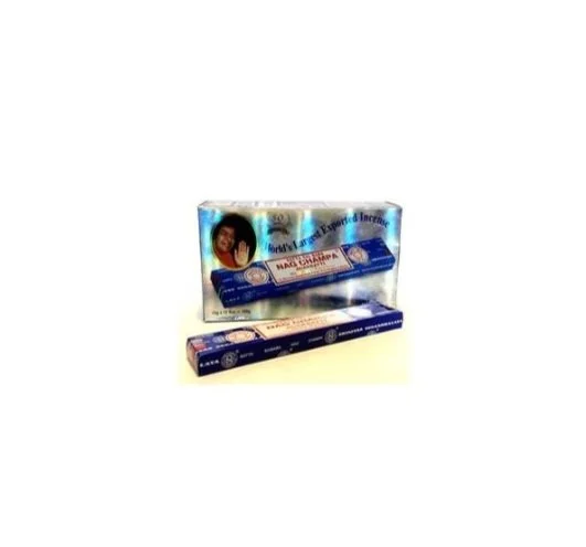 SATYA Sai Baba NAG CHAMPA AGARBATTI • 1 (15g) Package of Incense Sticks
