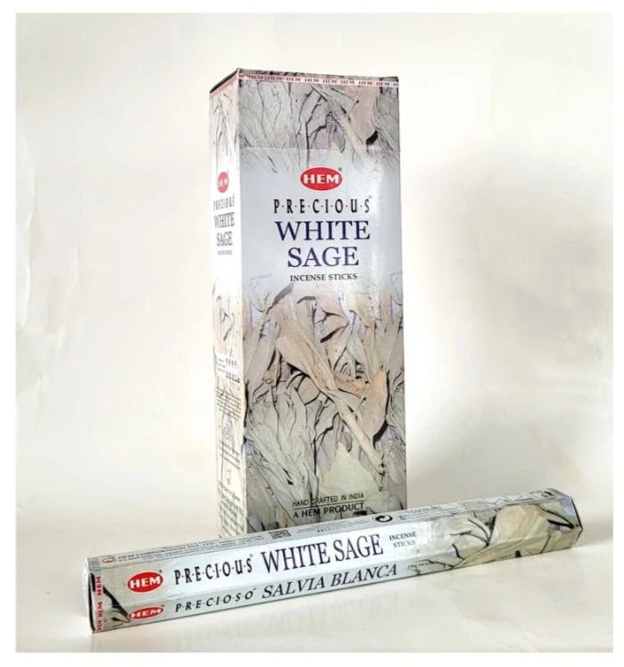 1 Sampler Incense Stick • HEM WHITE SAGE Incense Stick