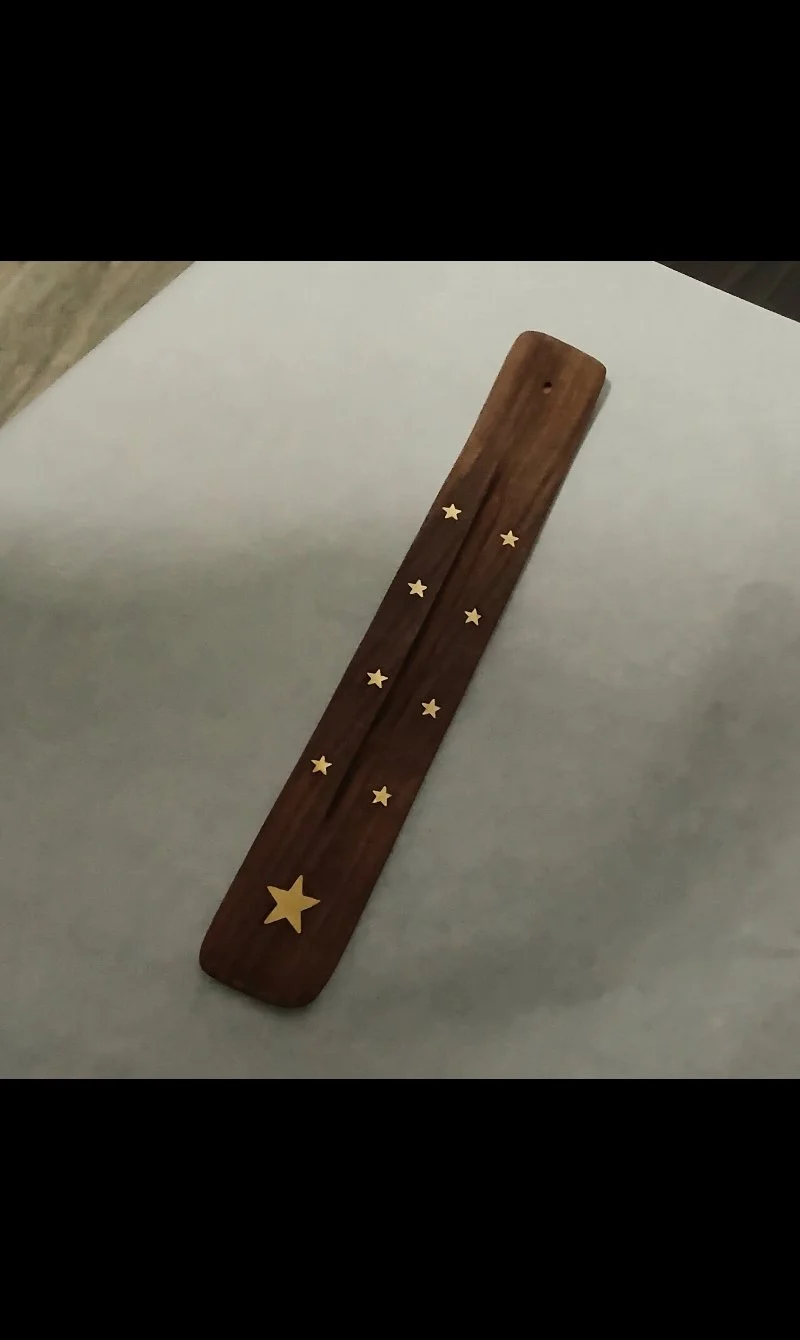Wooden Incense Holder • STAR Decorated