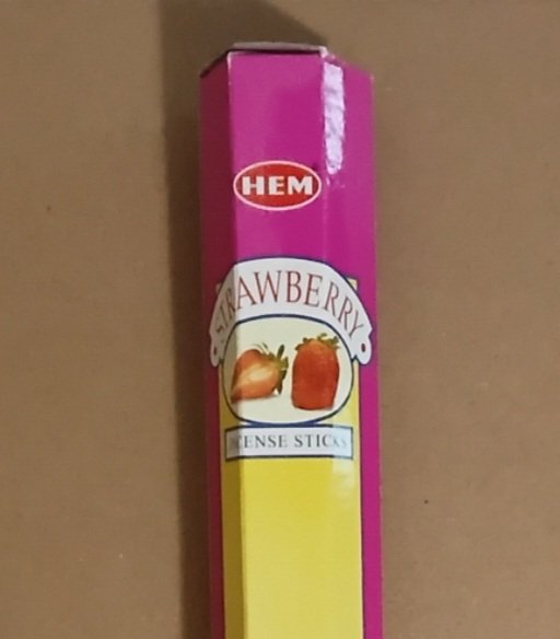 HEM Strawberry • 1 Hex Package of 20 Sticks of Incense
