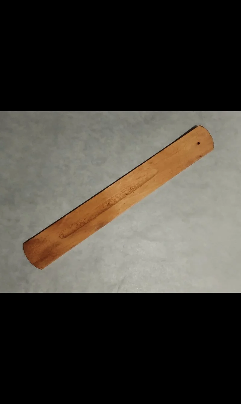Pine Wood Incense Holder