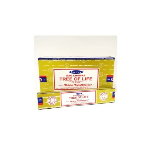 1 Sampler Incense Stick • Satya NAG CHAMPA TREE OF LIFE Incense Stick