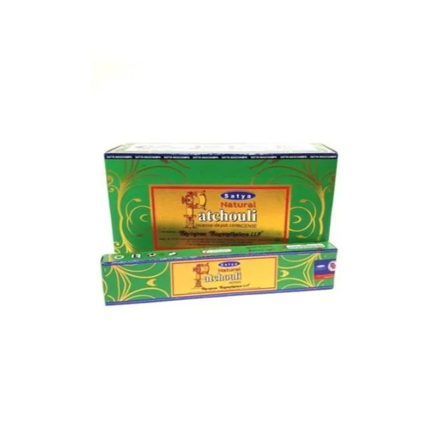 SATYA Patchouli Incense Sticks • 1 (15g) Package