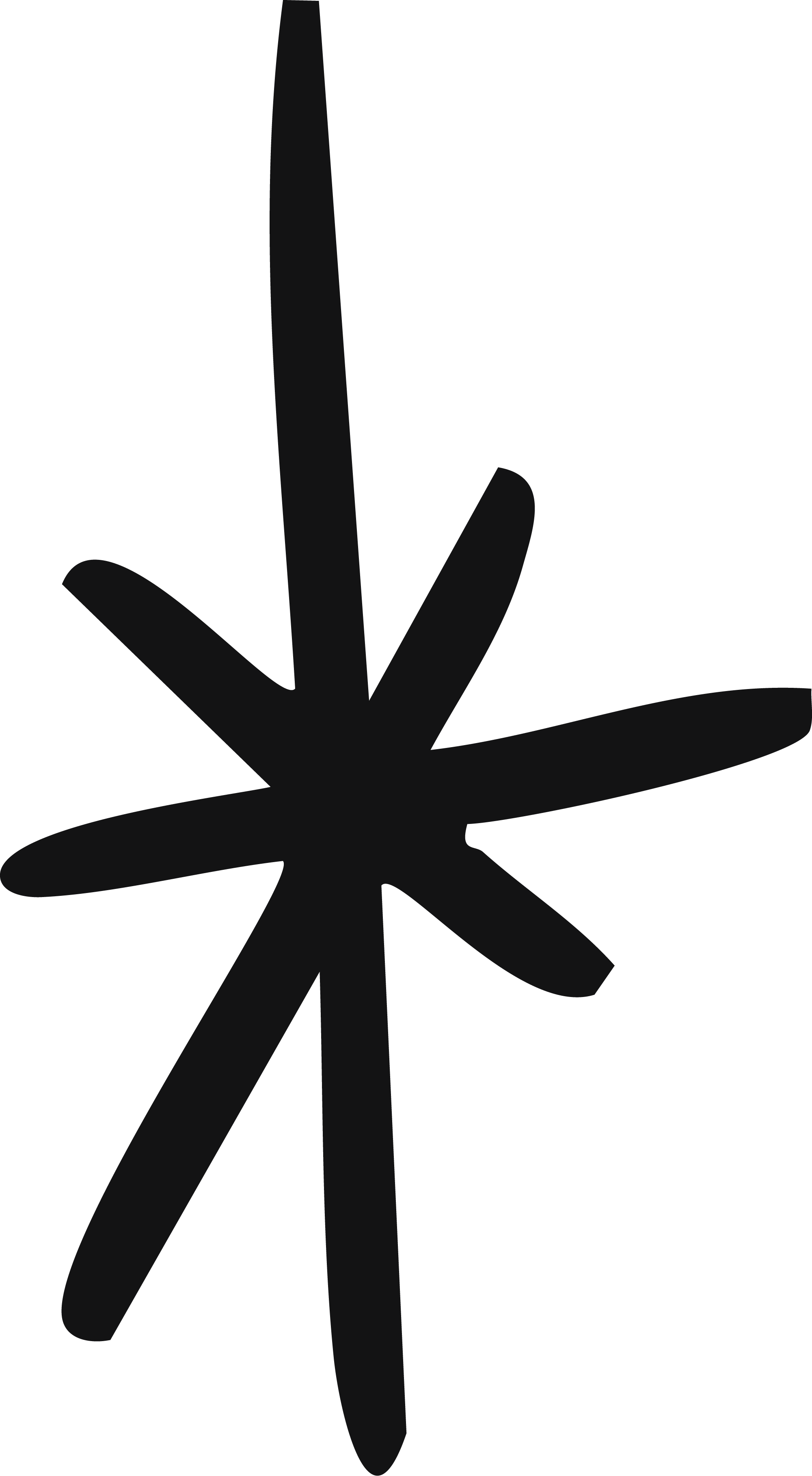 Decorative hand-drawn starburst illustration representing hope and new beginnings.