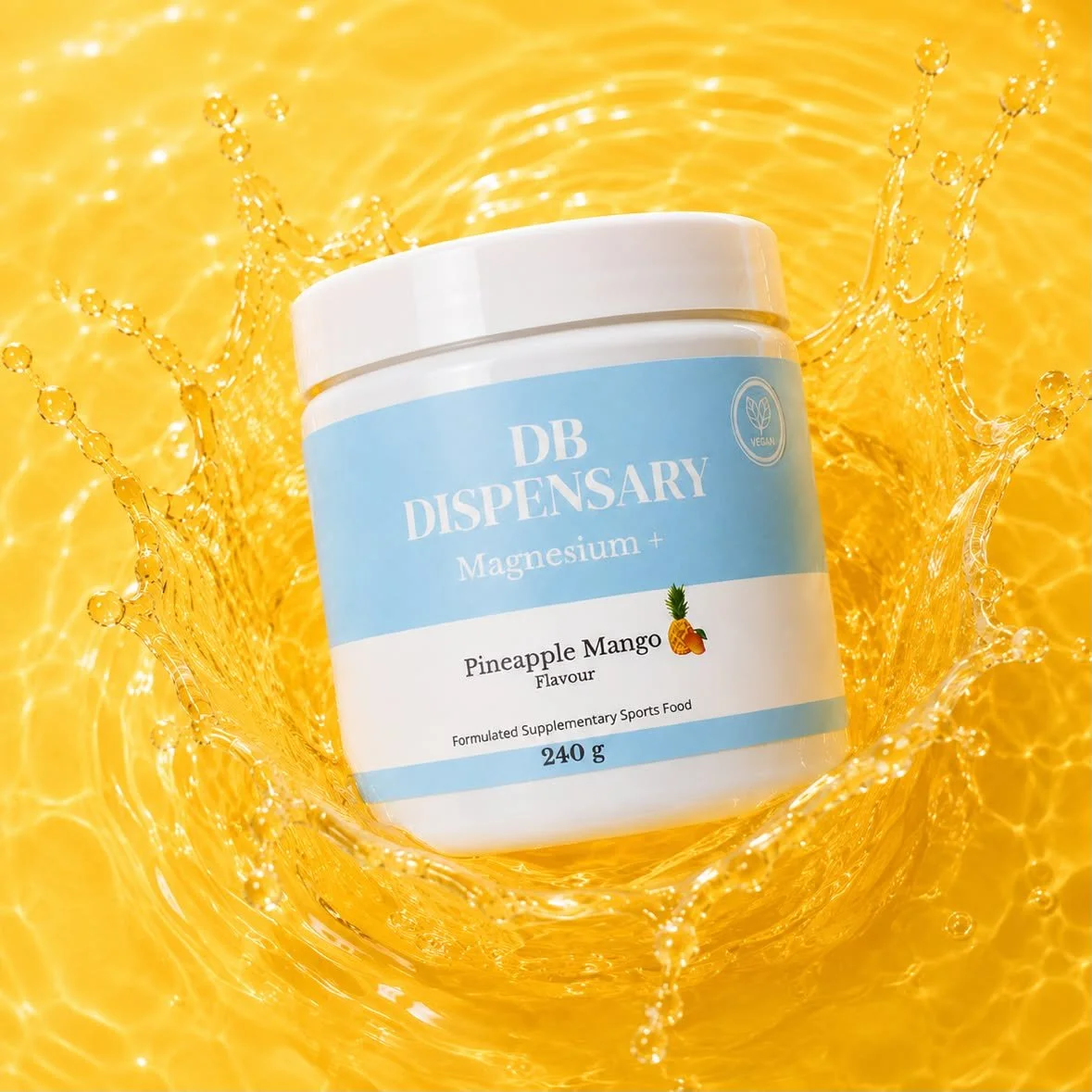DB Dispensary Vegan Magnesium+ (30 serves) - Pine Mango