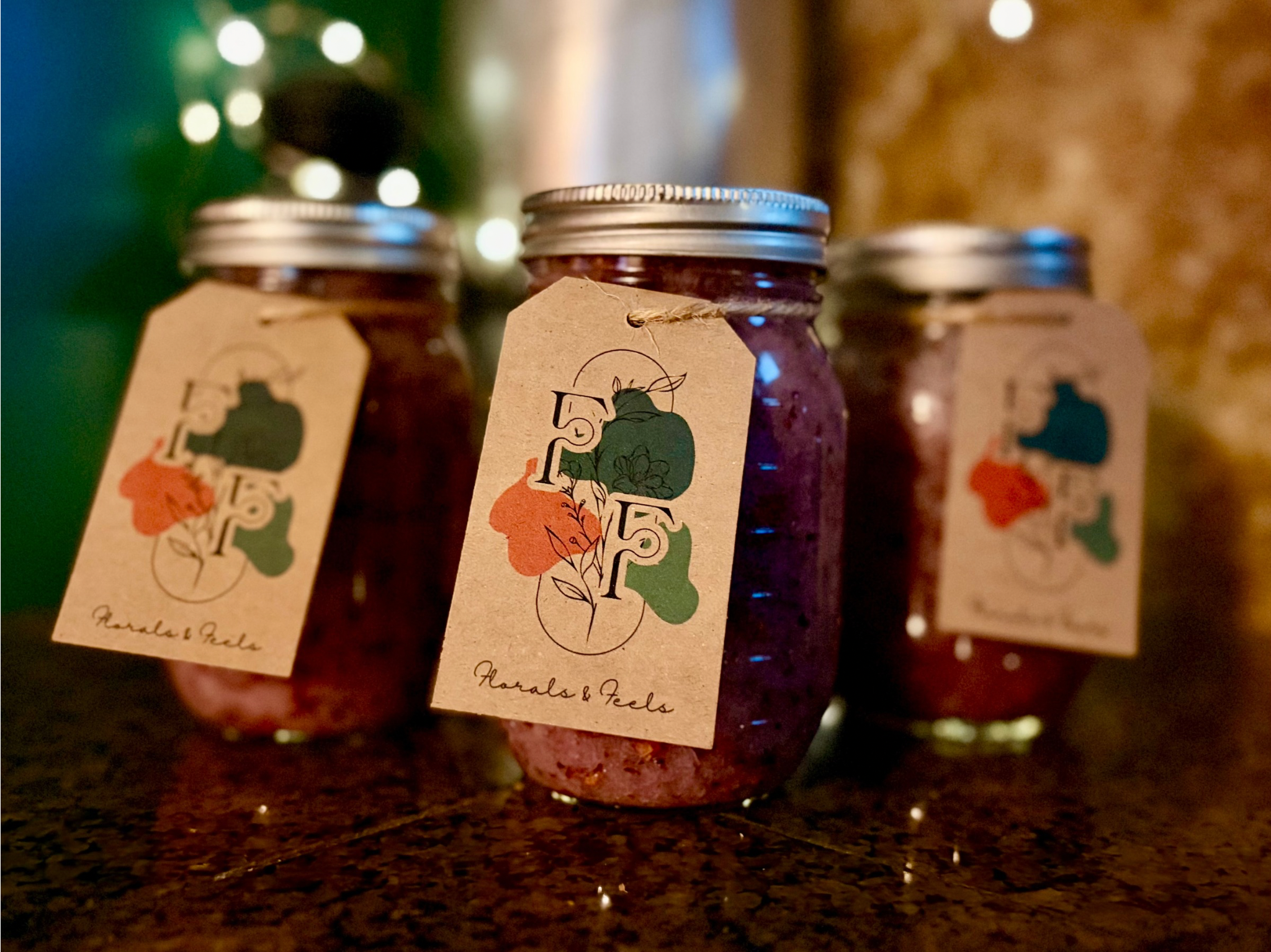 Organic Rose Petal Salt Scrub