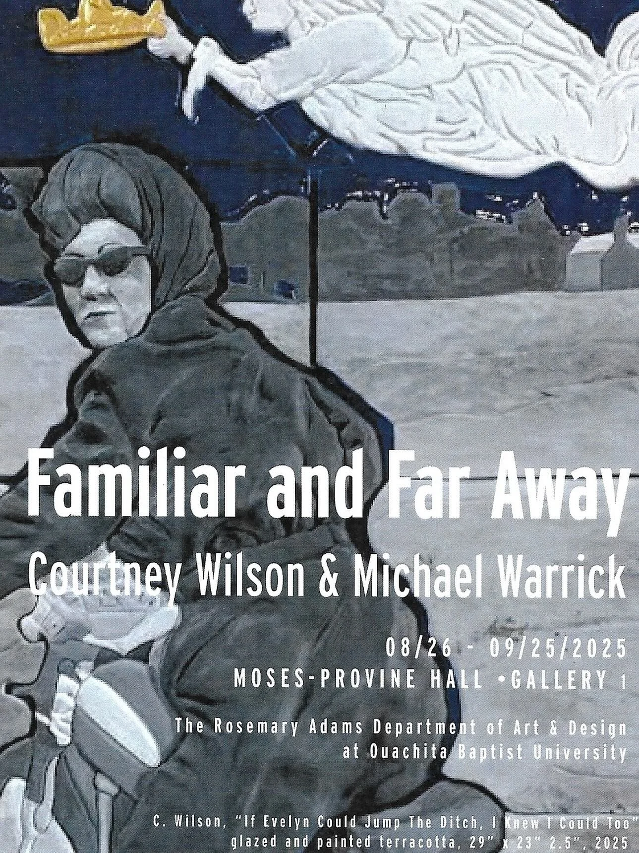 Extremely honored and excited to have my first two person show with my mentor @michaelwarrickllc 🙏🙌
If you are in the Arkadelphia area, check out our sculpture show, Familiar and Far Away at @ouachita in the Moses-Provine Hall Gallery. It will be o