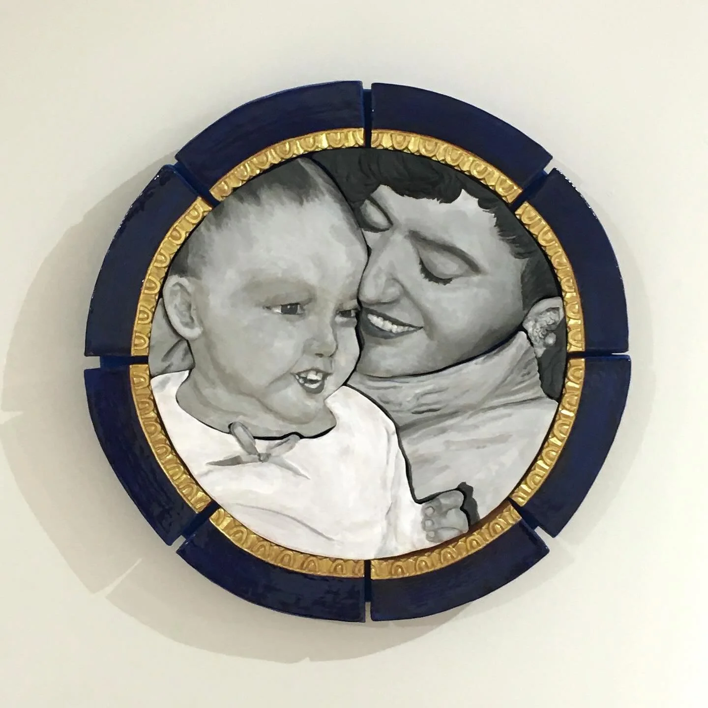&ldquo;This Is My Favorite Photo of Us&rdquo;
16&rdquo; x 16&rdquo; x 2.5&rdquo;
Terracotta
2025
.
.
.
Come out to @ualrart tomorrow, May 29th from 5-7:00 for the opening reception for me and my fellow 2024 ArtLAUNCH recipients. I will have a few pie