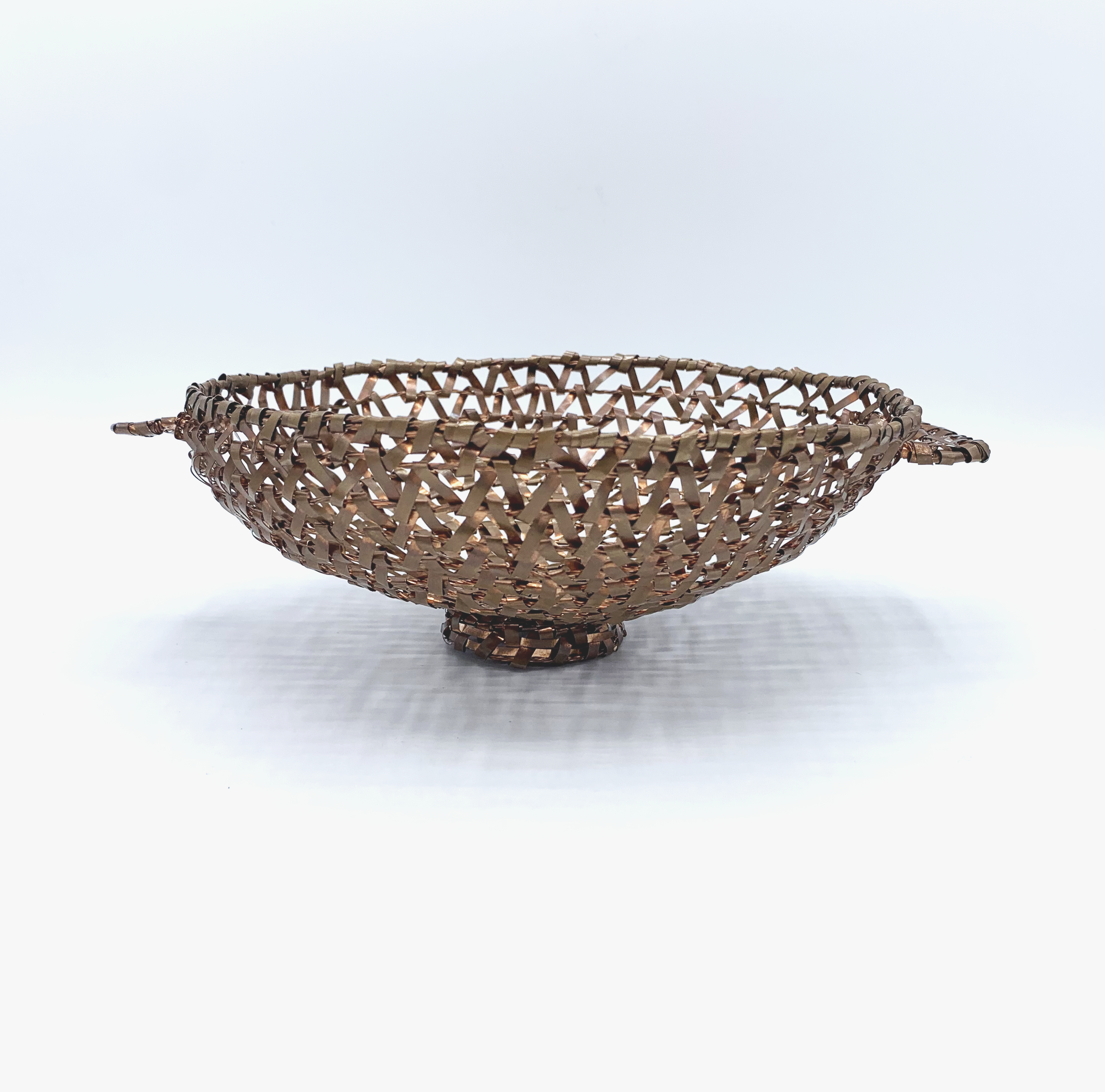 Kylix, Copper, 3"H x 8.75"W x 7.5"D, 2023