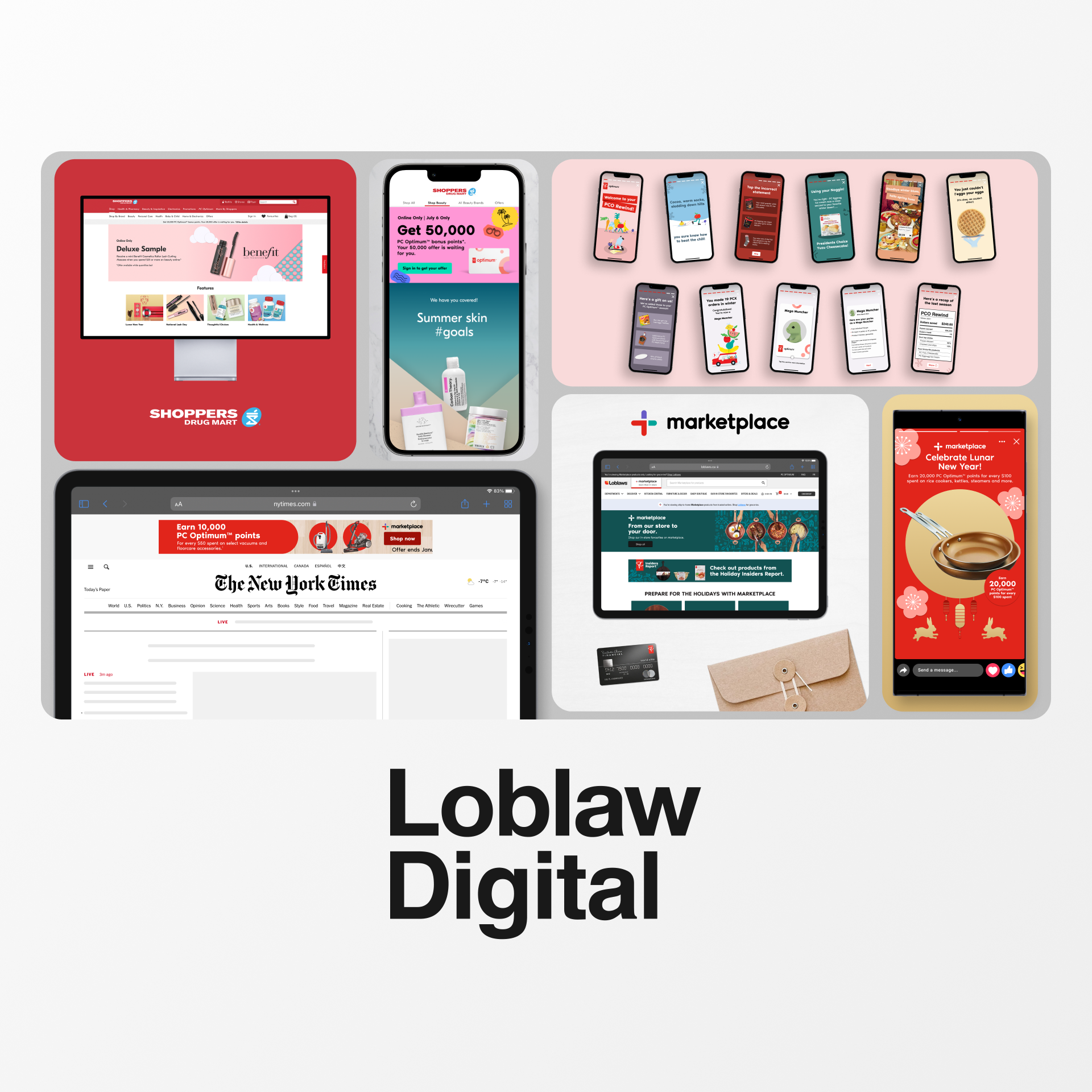Loblaw Digital Design Work