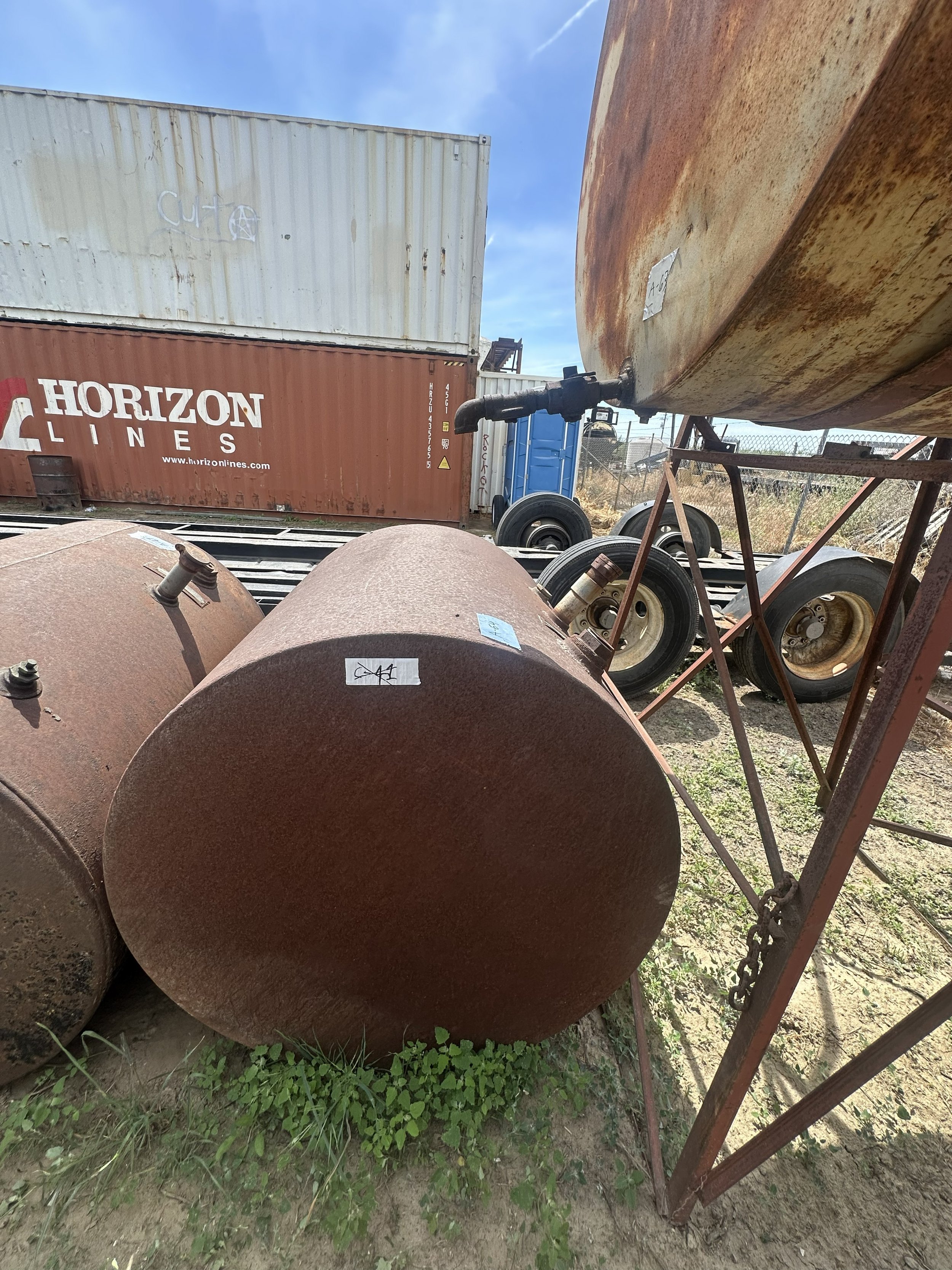 A64 2026 500 gallons fuel tank