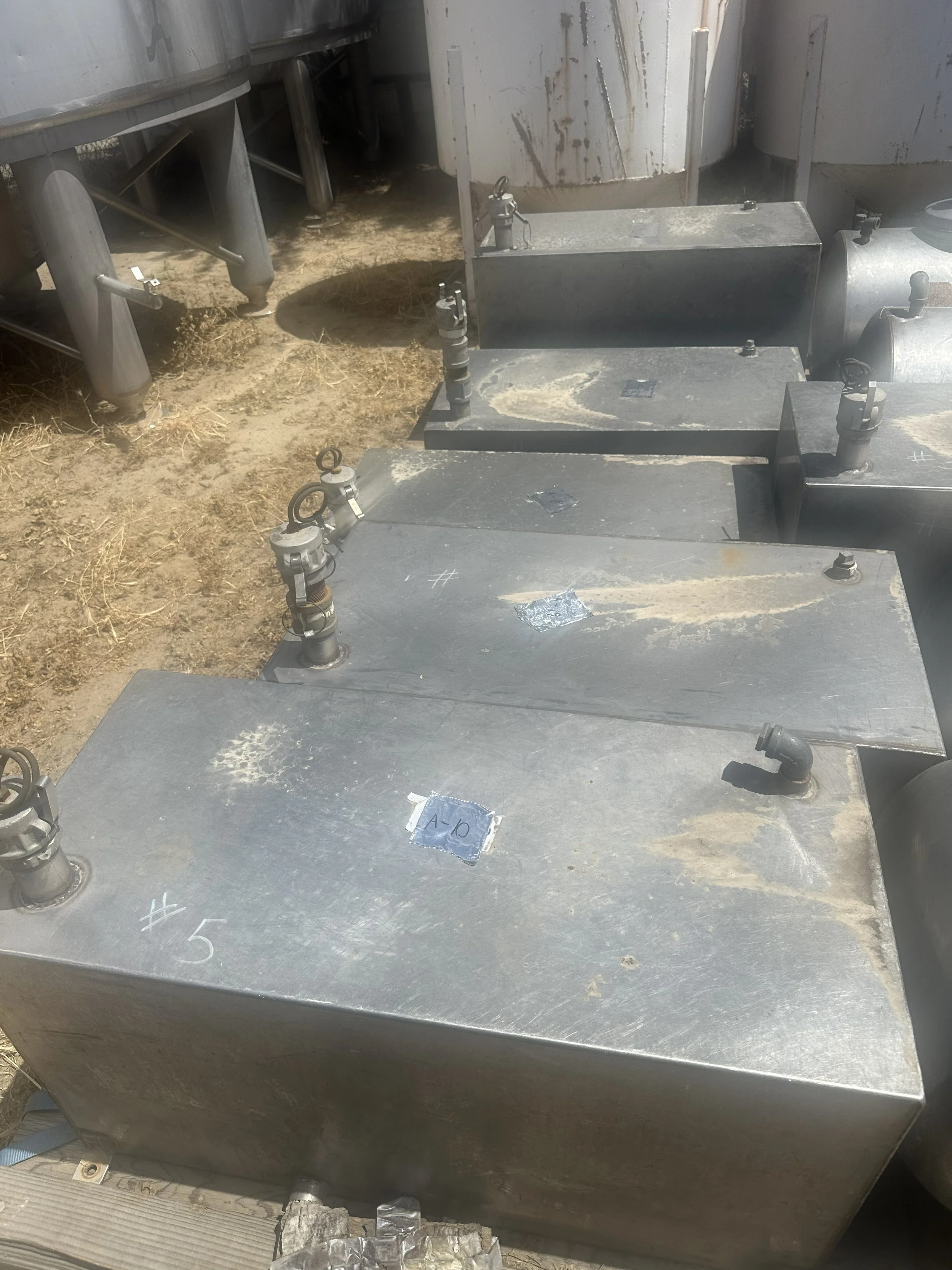 A10 2026 square stainless steel tank
