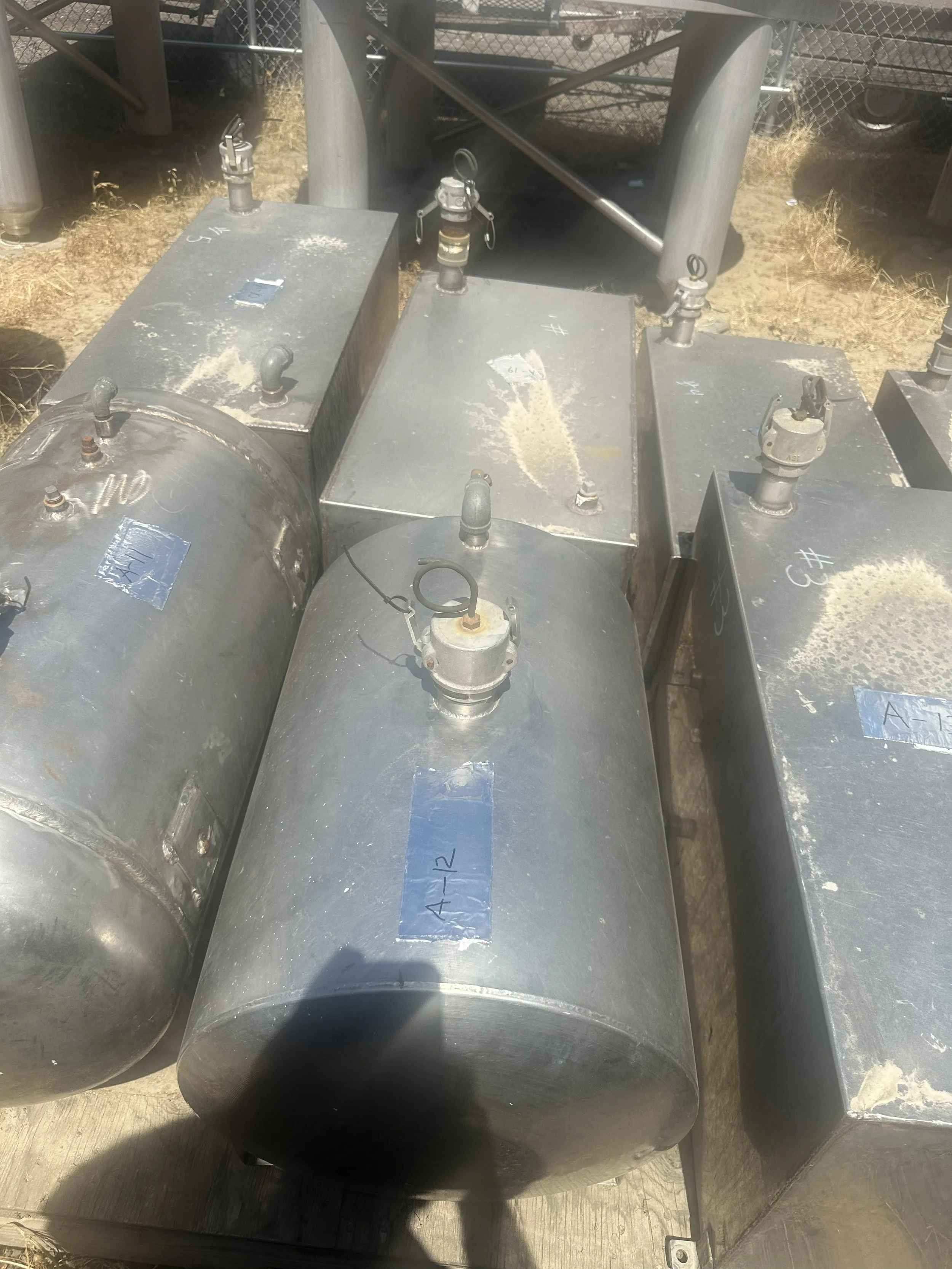  A12 2026 small horizontal stainless steel tank