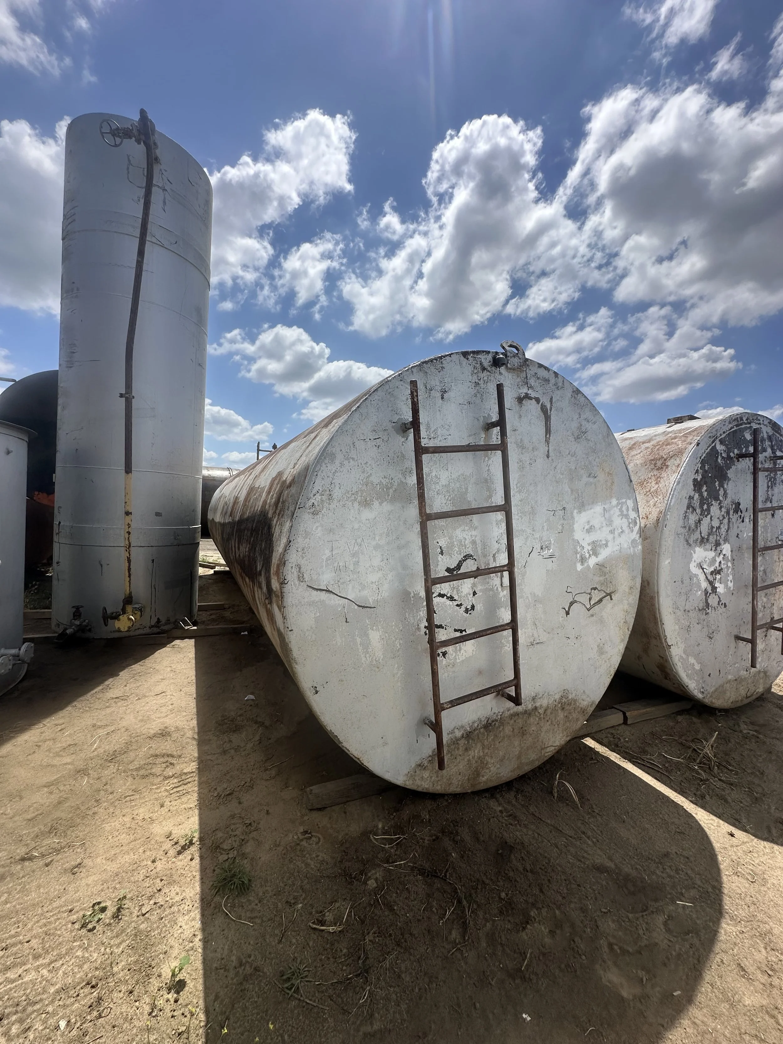A132 2026: 10,000 gallon diesel tank 8’x28’