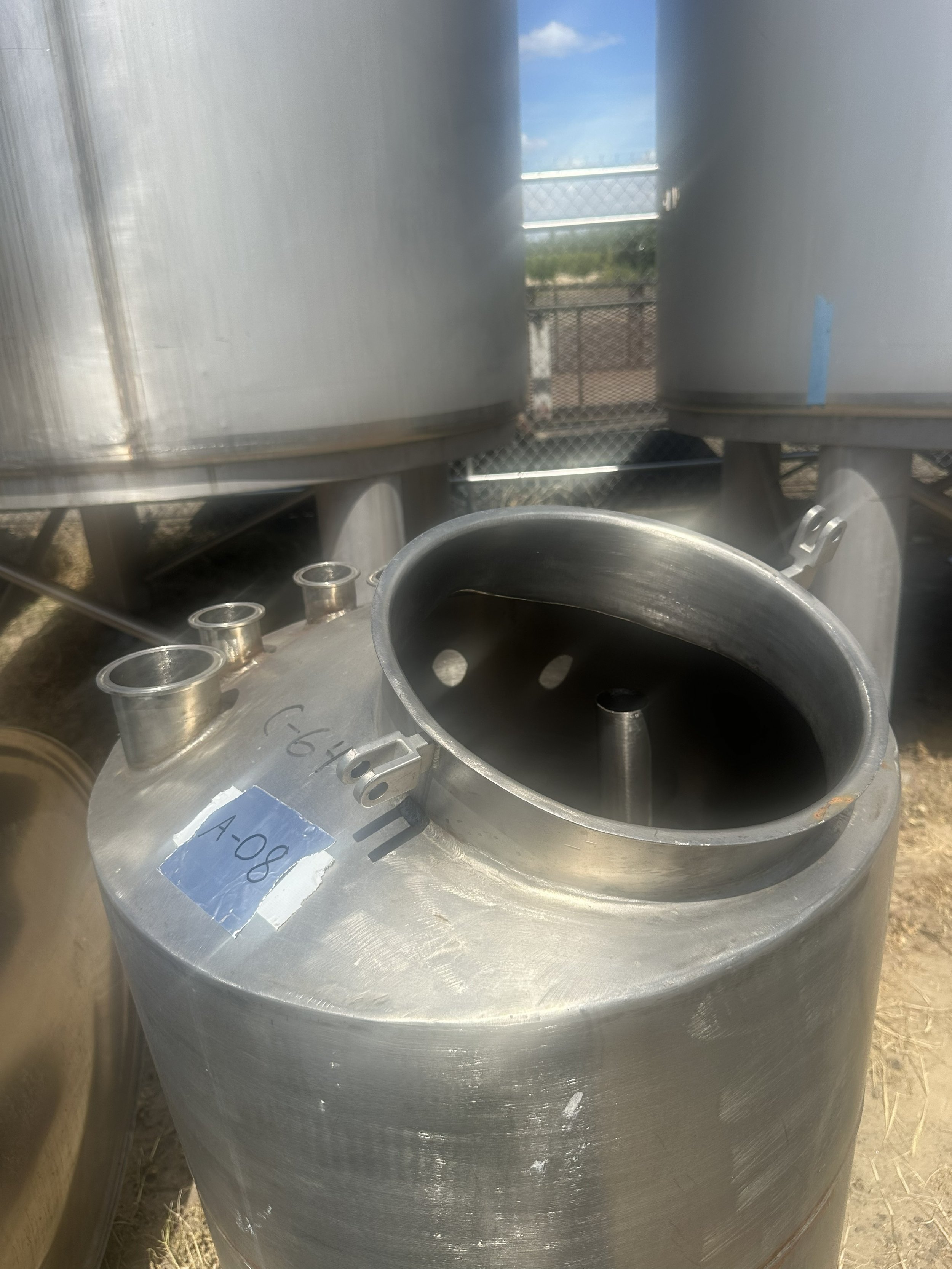 A8 2026 304 stainless 40 gallons process tank