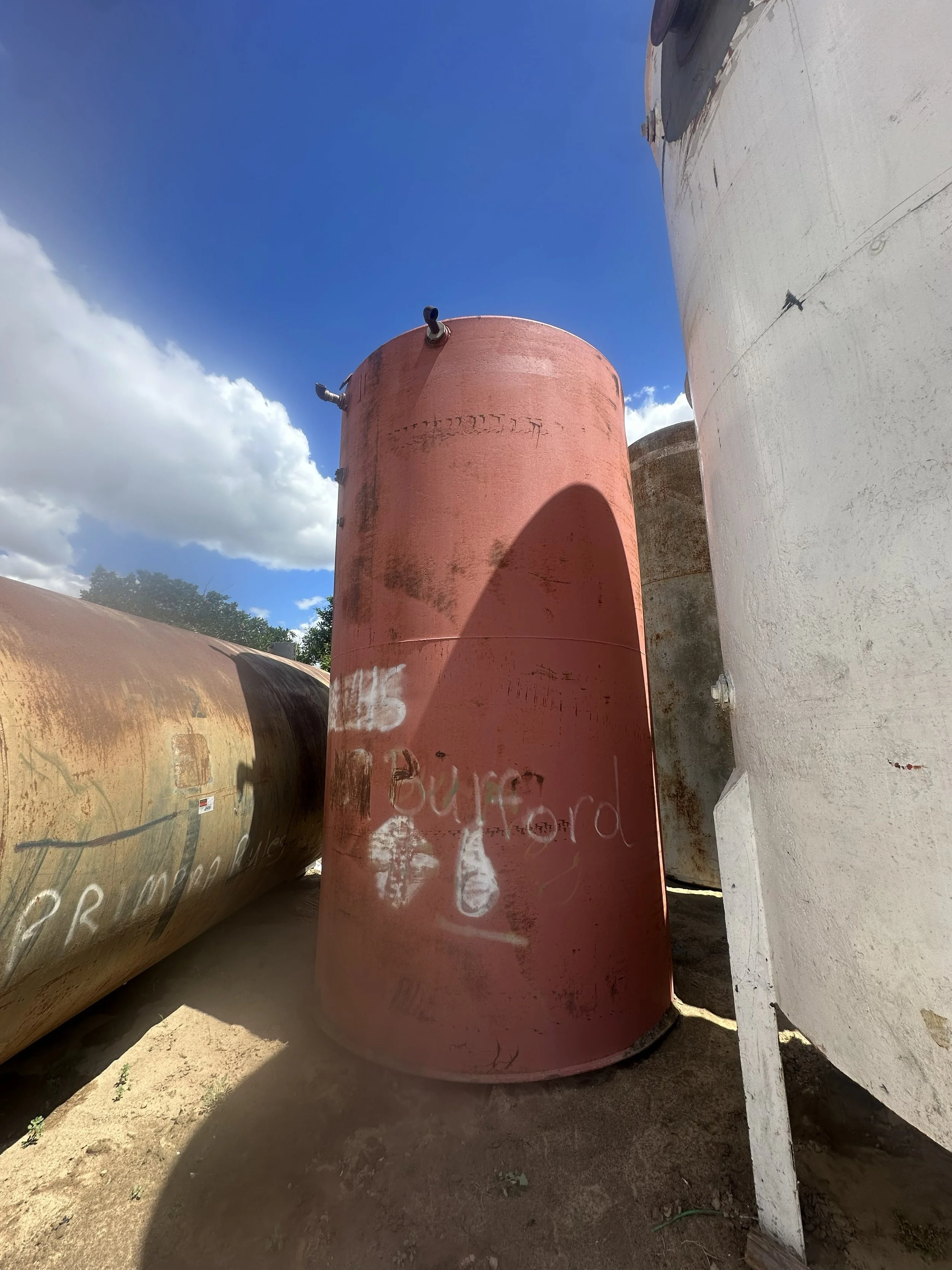 A78 2026 8,000 gallons 8' x 20' vertical fuel tank