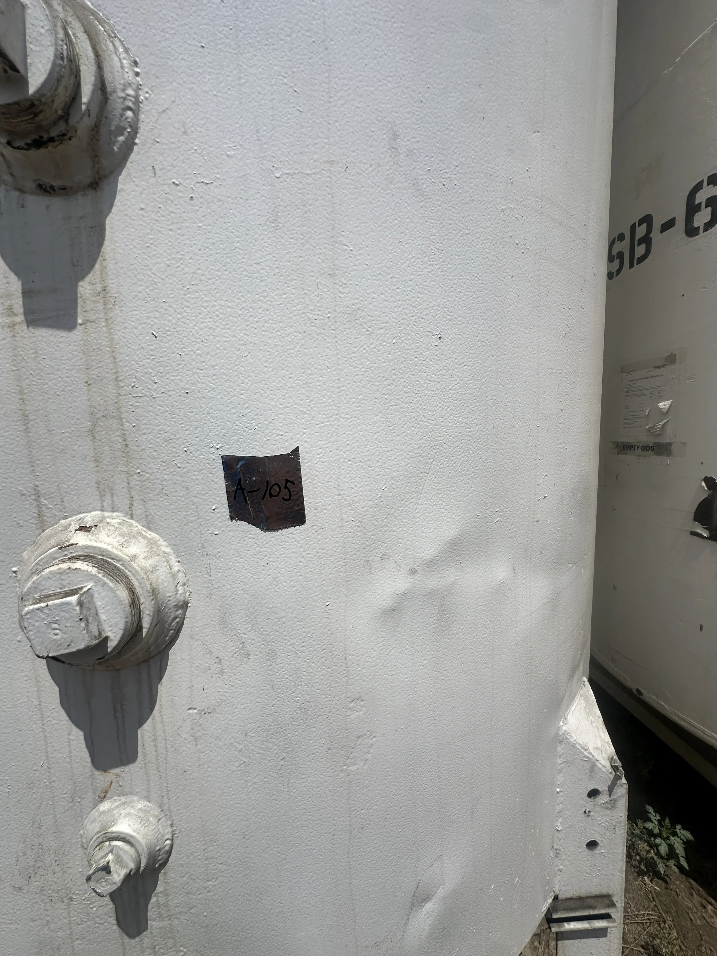 A105 2026 5000 gallon lube/oil tank