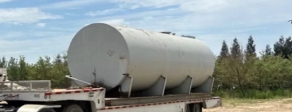 A154 2026 10,000 Gallon tank on skids
