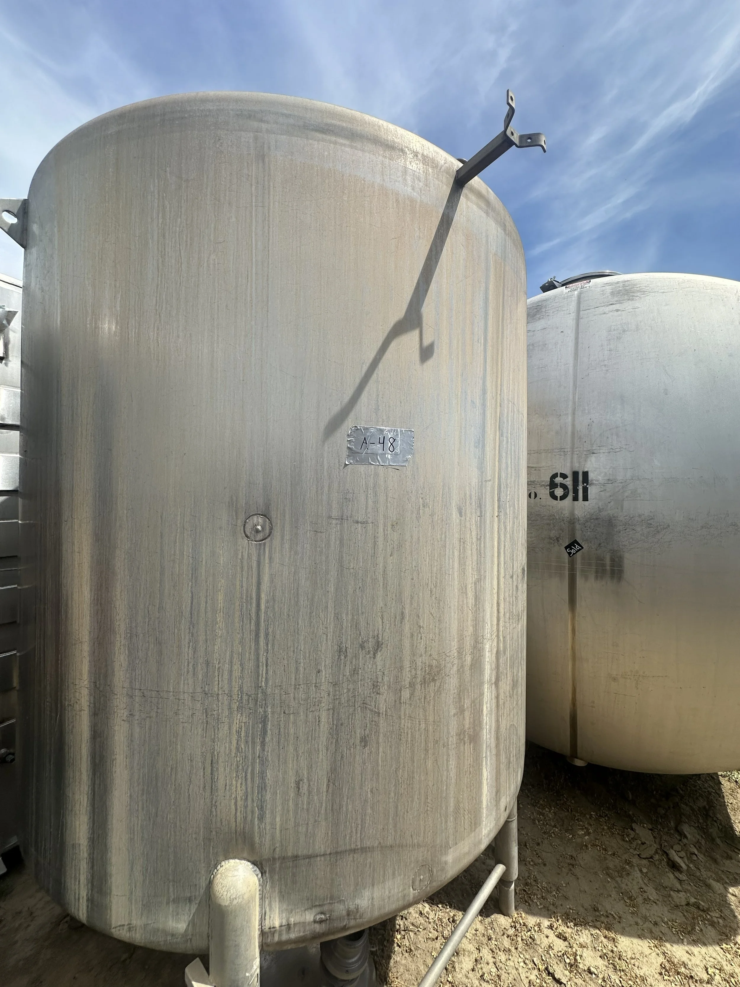 A48 2026 stainless 1,000 gallons chemical tank