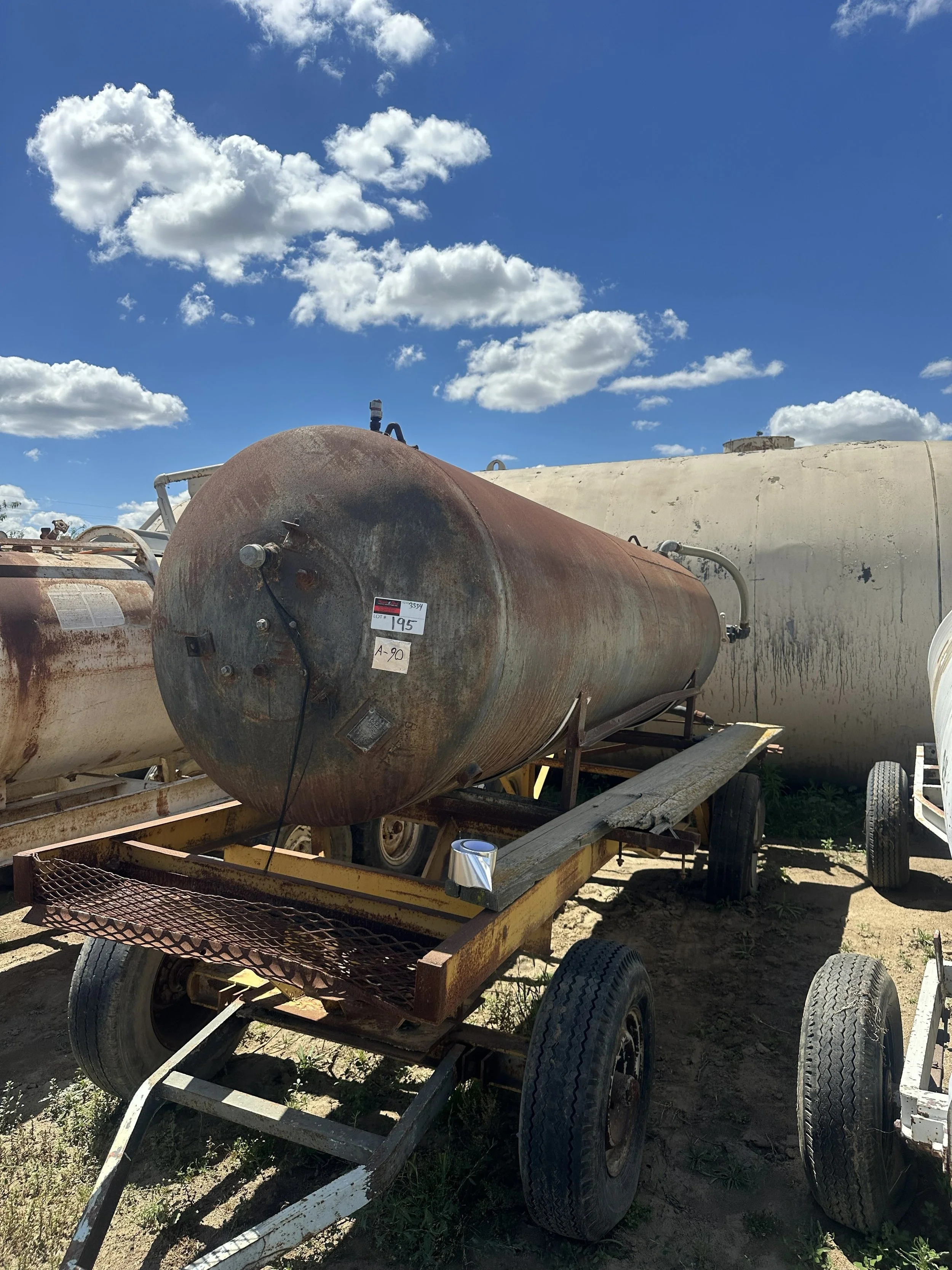 A90 2026 1,000 gallons anhydrous ammonia pressure vessel