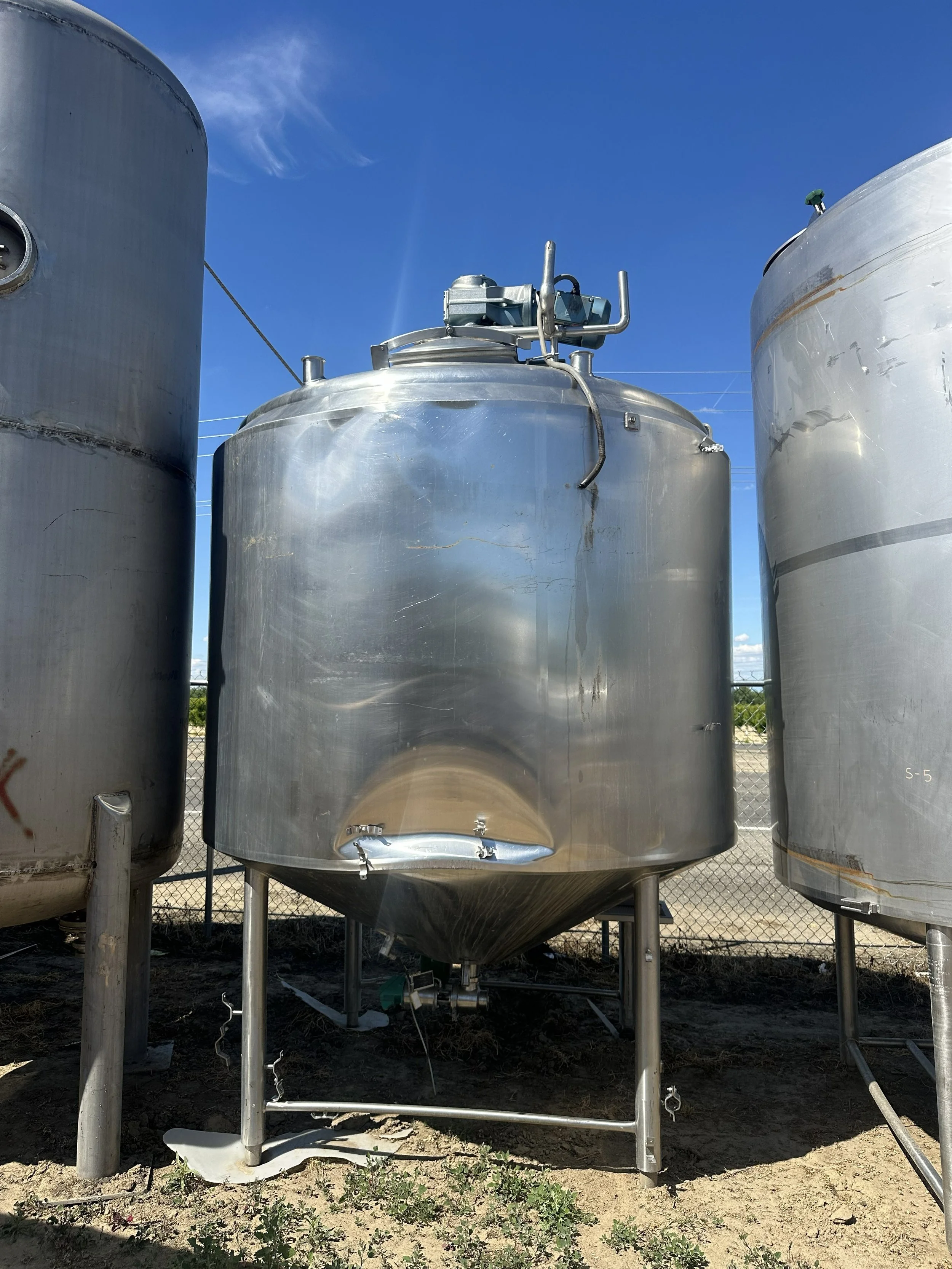 A31 2026 stainless 2,500 gallons food grade