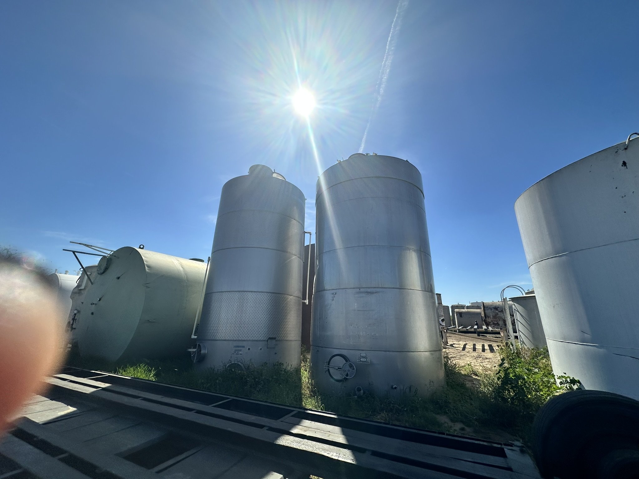 A17: (2) 1,000 Gallon Carbon Steel Tanks