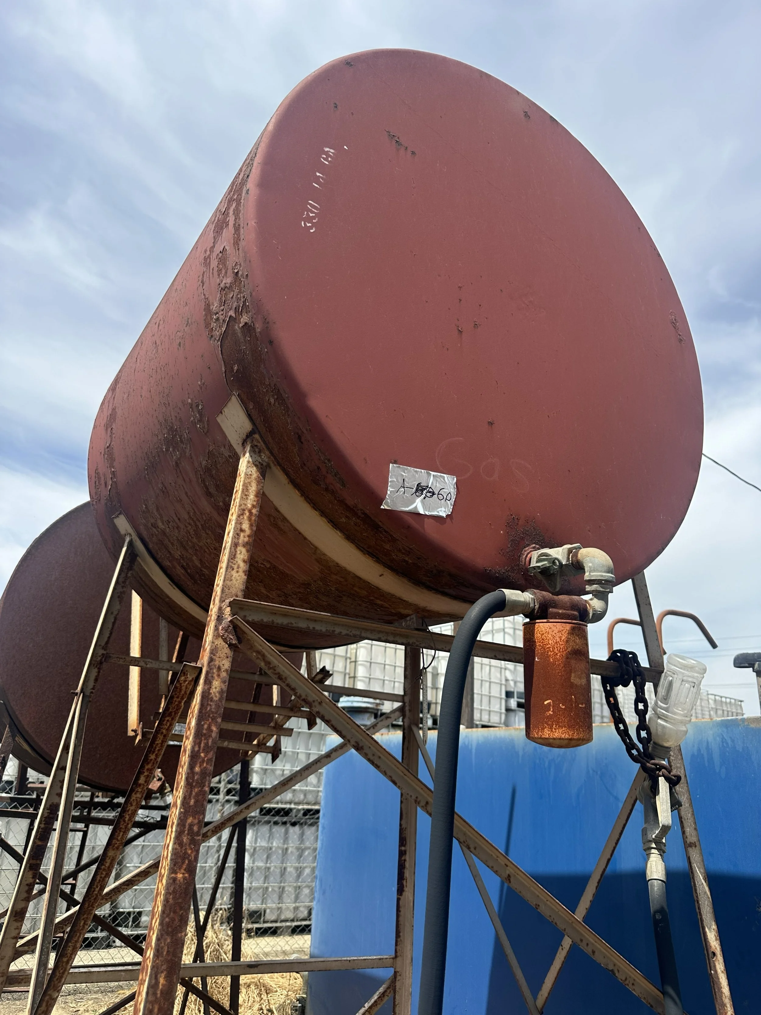 A60 2026 300 gallons fuel tank with stand