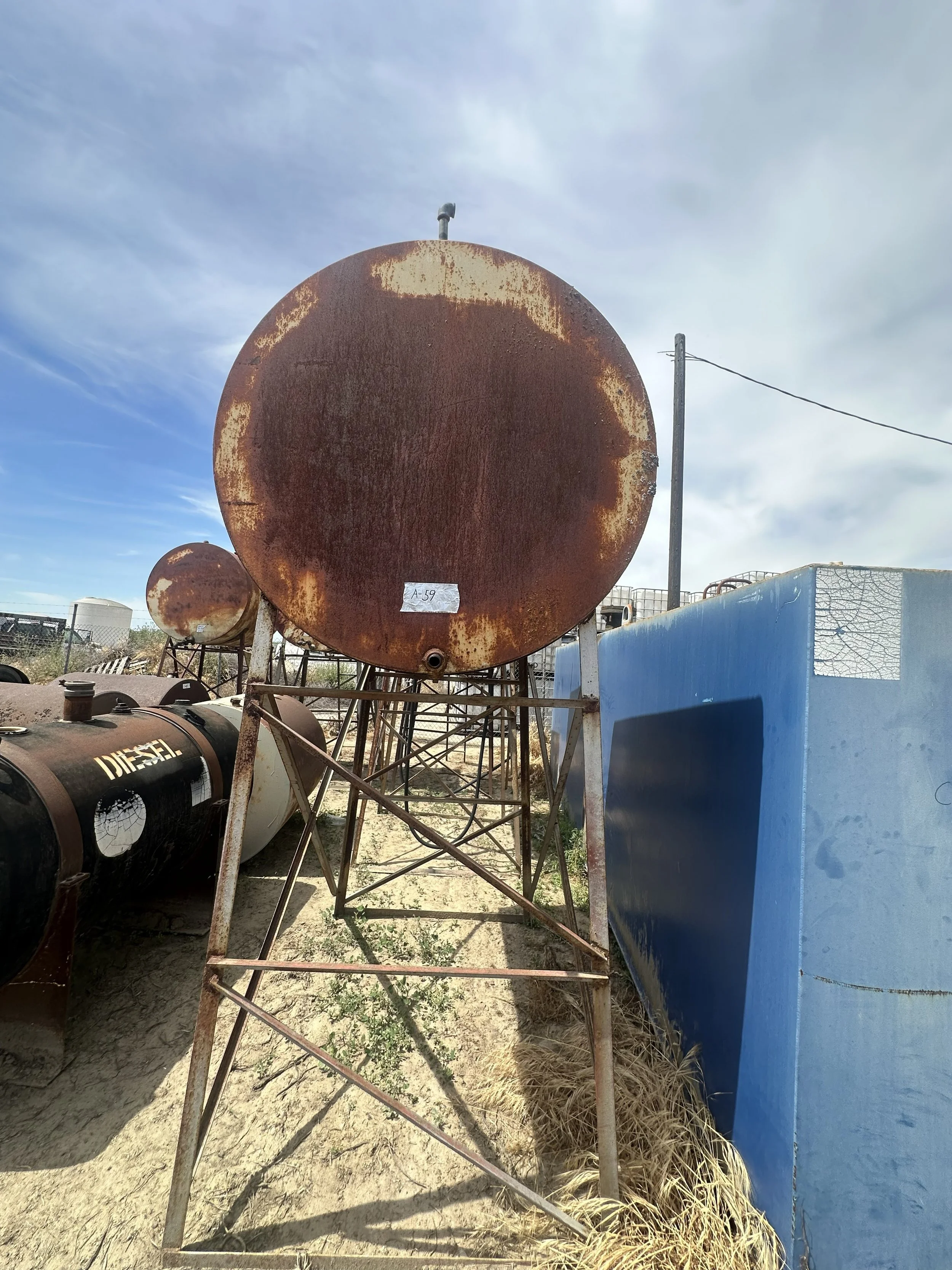 A59 2026 250 gallons fuel tank with stand