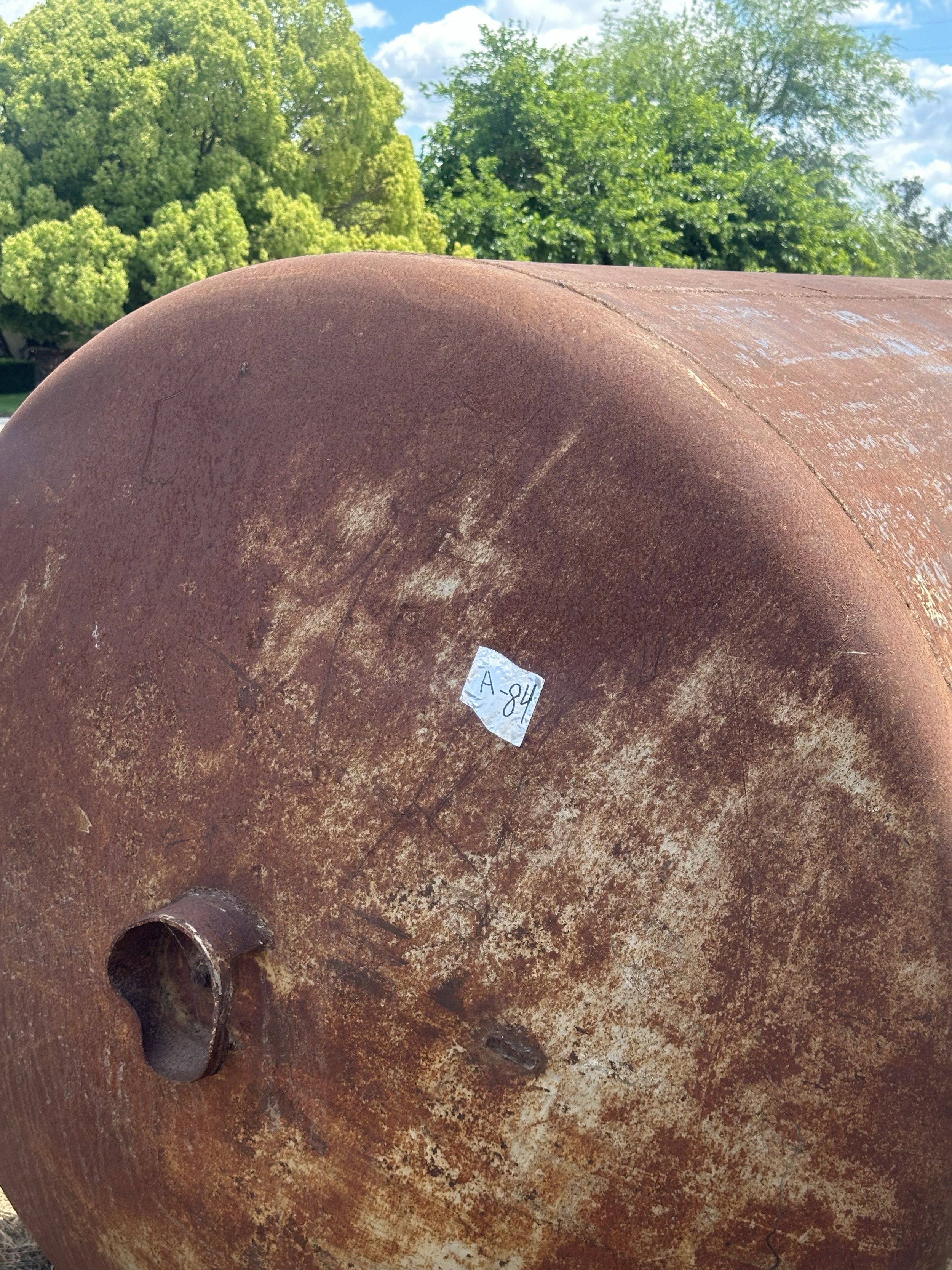 A84 2026 3,000 horizontal butane tank