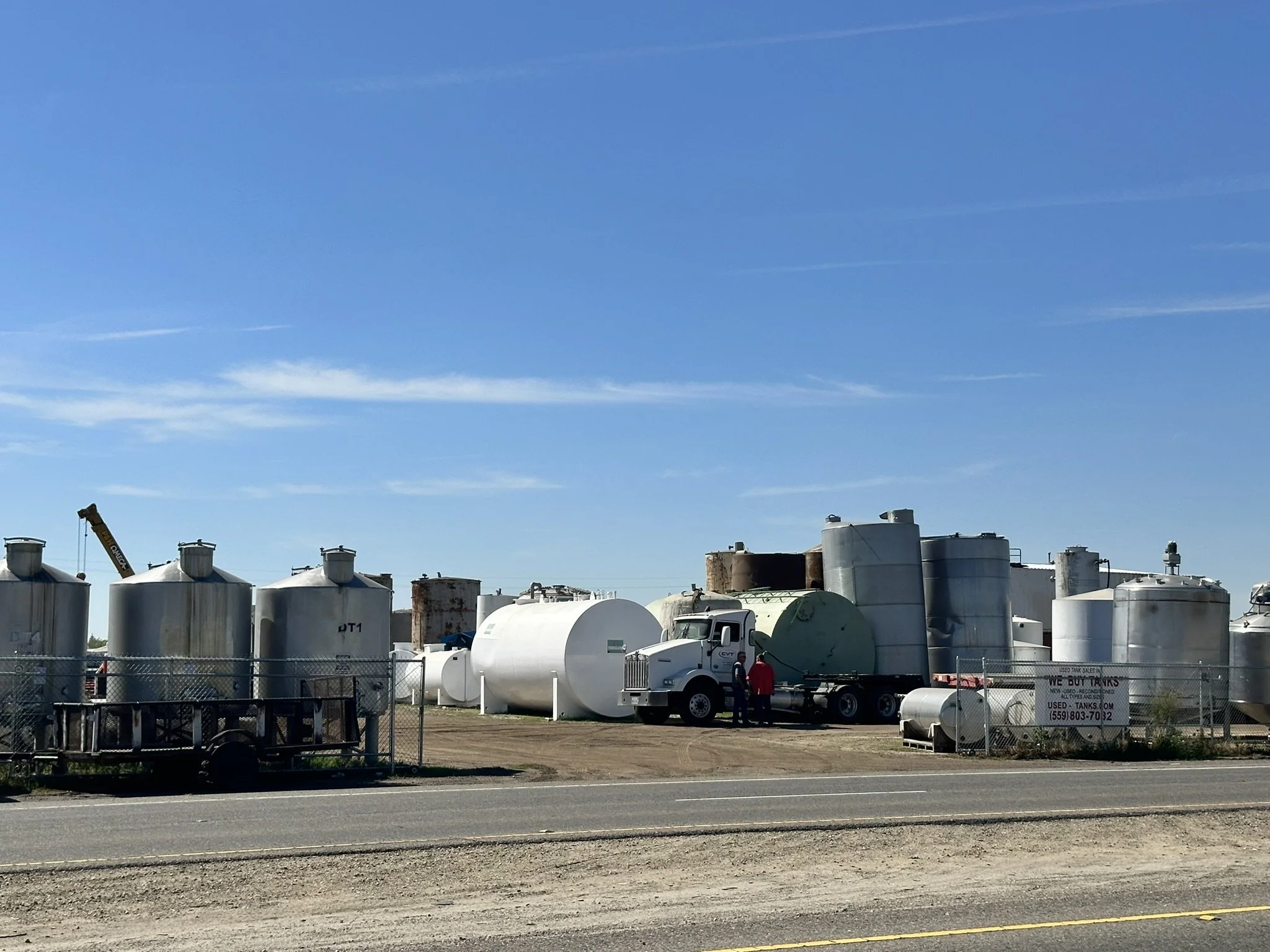 View From Our Tank Yard